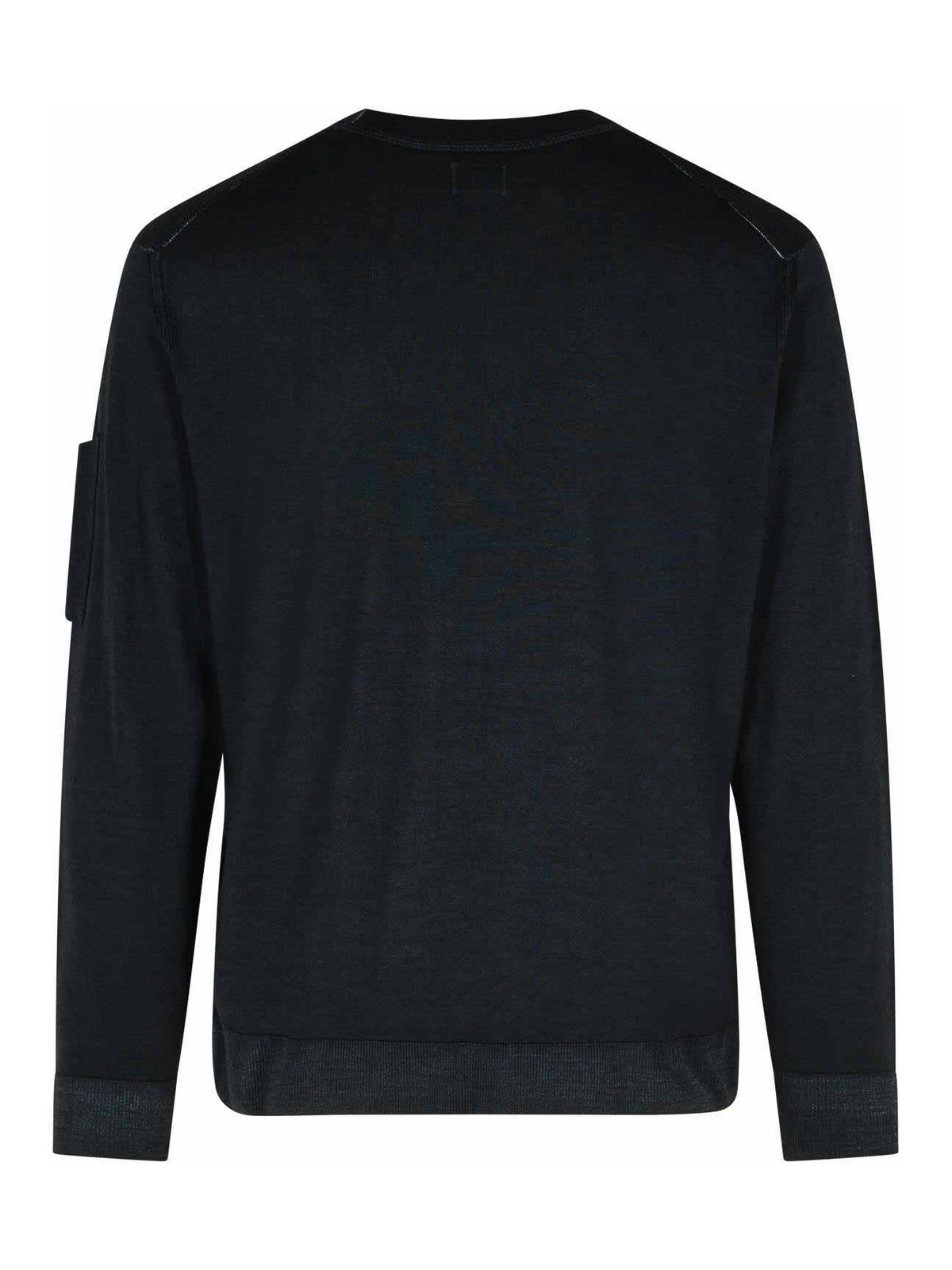 C.p. Company C.p.company Cotton Crew-neck Sweatshirt In Black