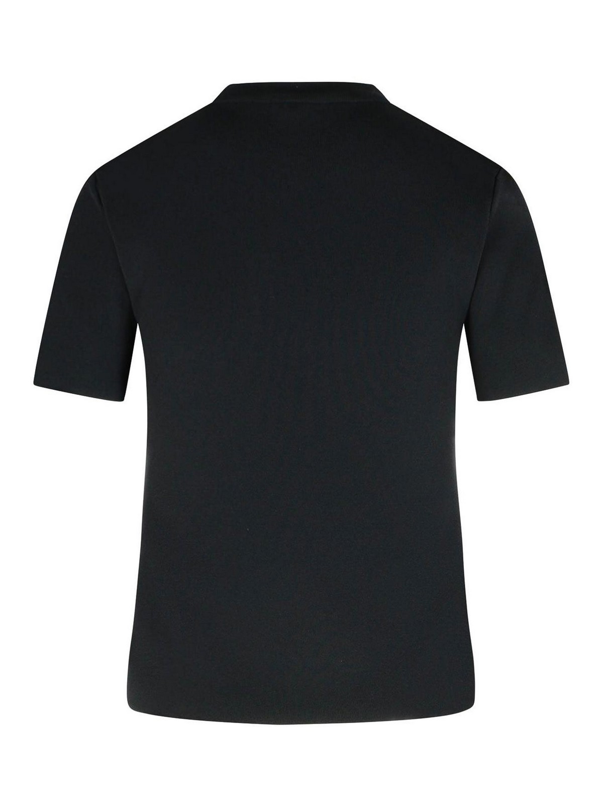 Max Mara Adelio Black Viscose Blend T-shirt In Black