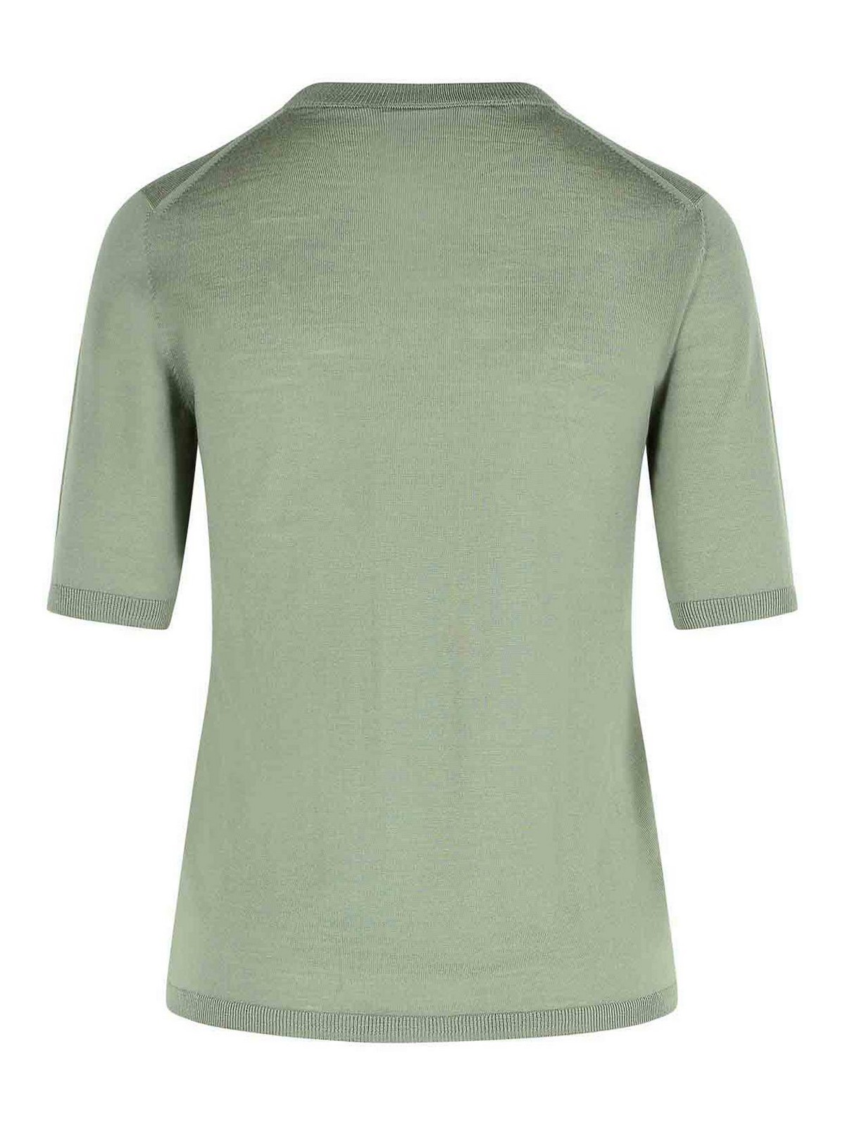 Max Mara Gerico Green Virgin Wool Sweater In Green