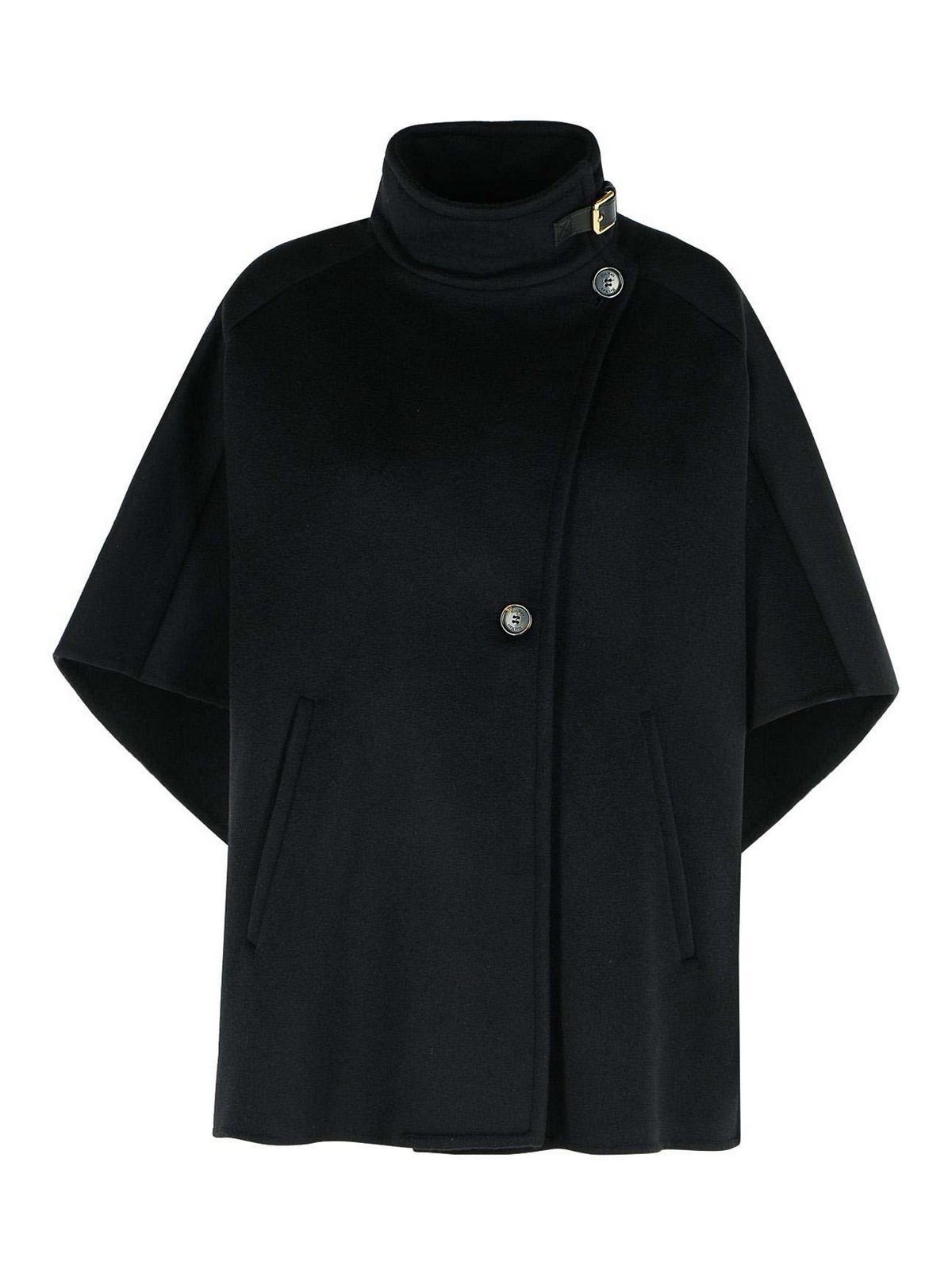 Max Mara Derrik Black Cashmere Cape
