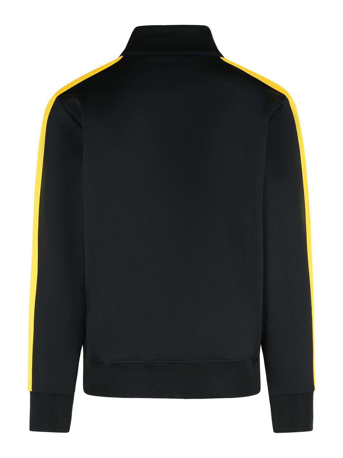Palm Angels Track Sweatshirt Polyester Noir In Black