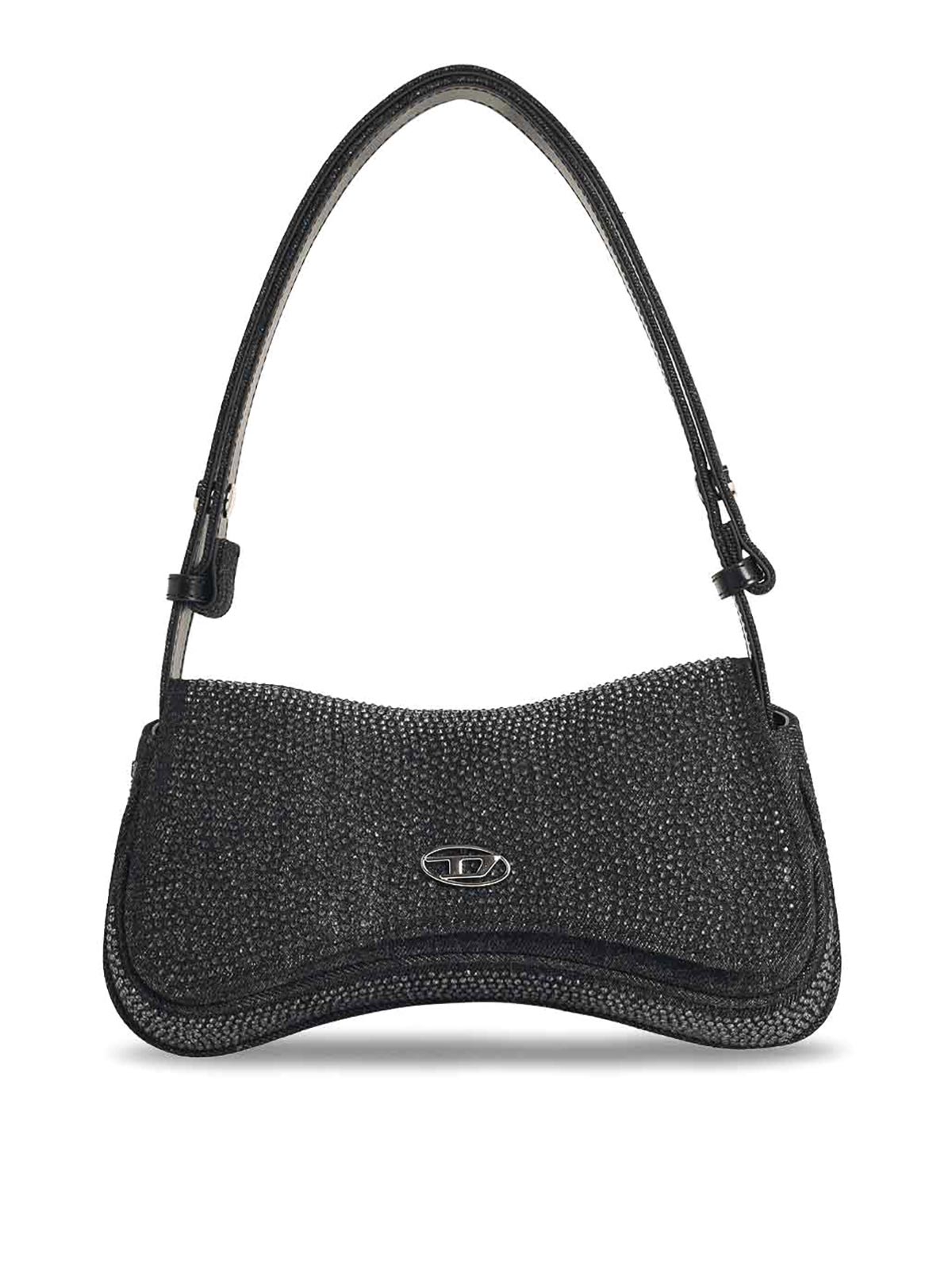 Diesel Play Black Denim Bag