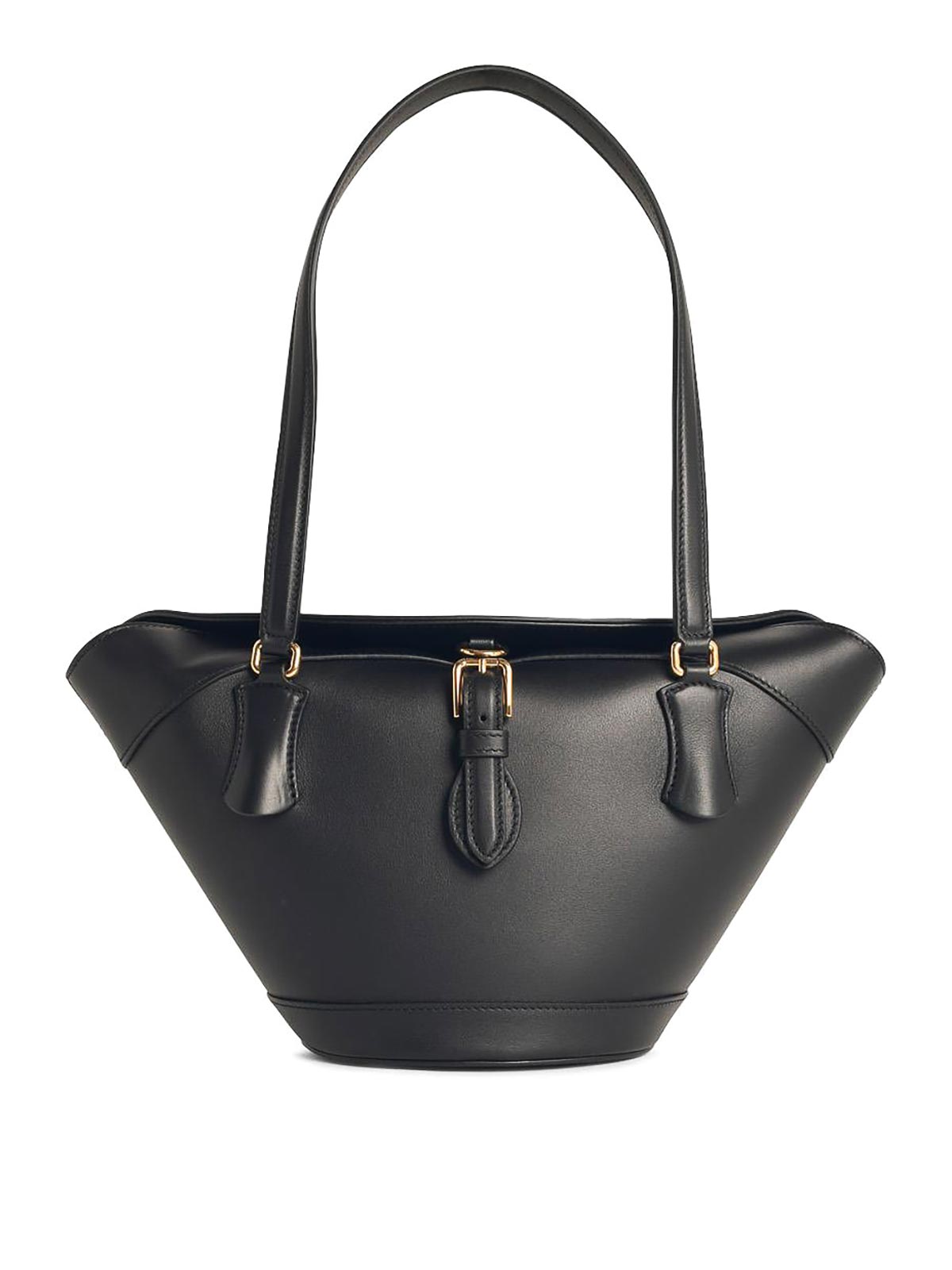 Dolce & Gabbana Sunset Black Leather Bag In Black
