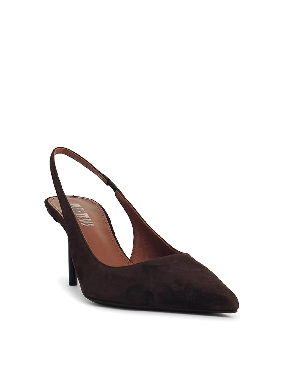 Paris Texas 75mm Slingback Pointed-toe Sandals In Burgundy
