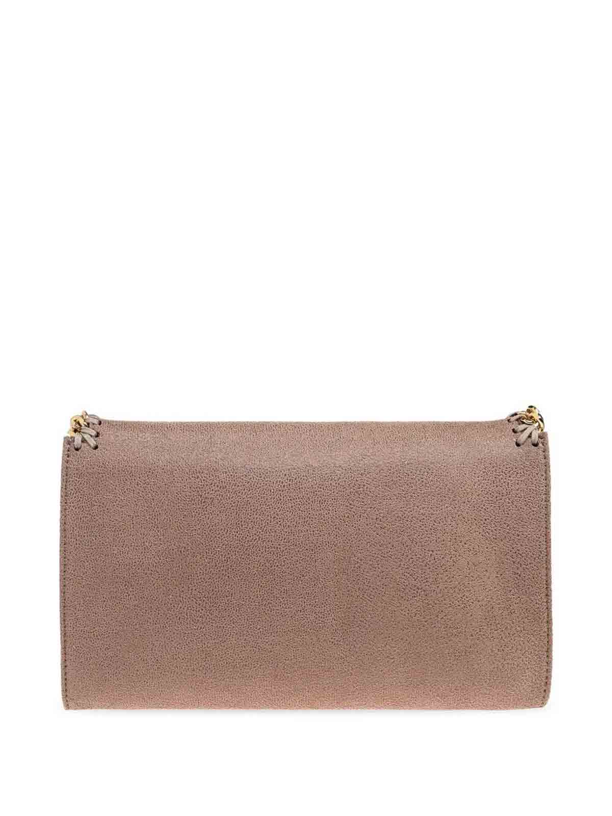 Stella Mccartney Falabella Wallet Crossbody Bags In Pink
