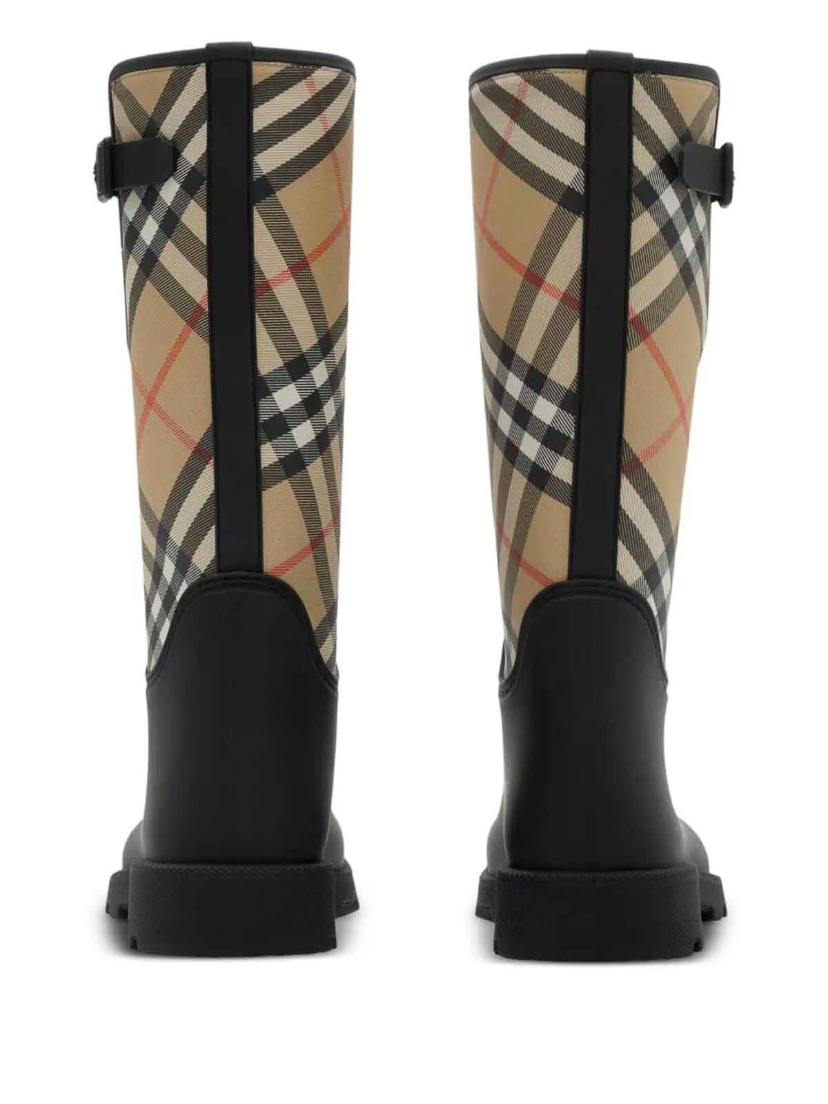 Burberry Giorgio Brato Giubbotto Con Cappuccio In Montone In Black