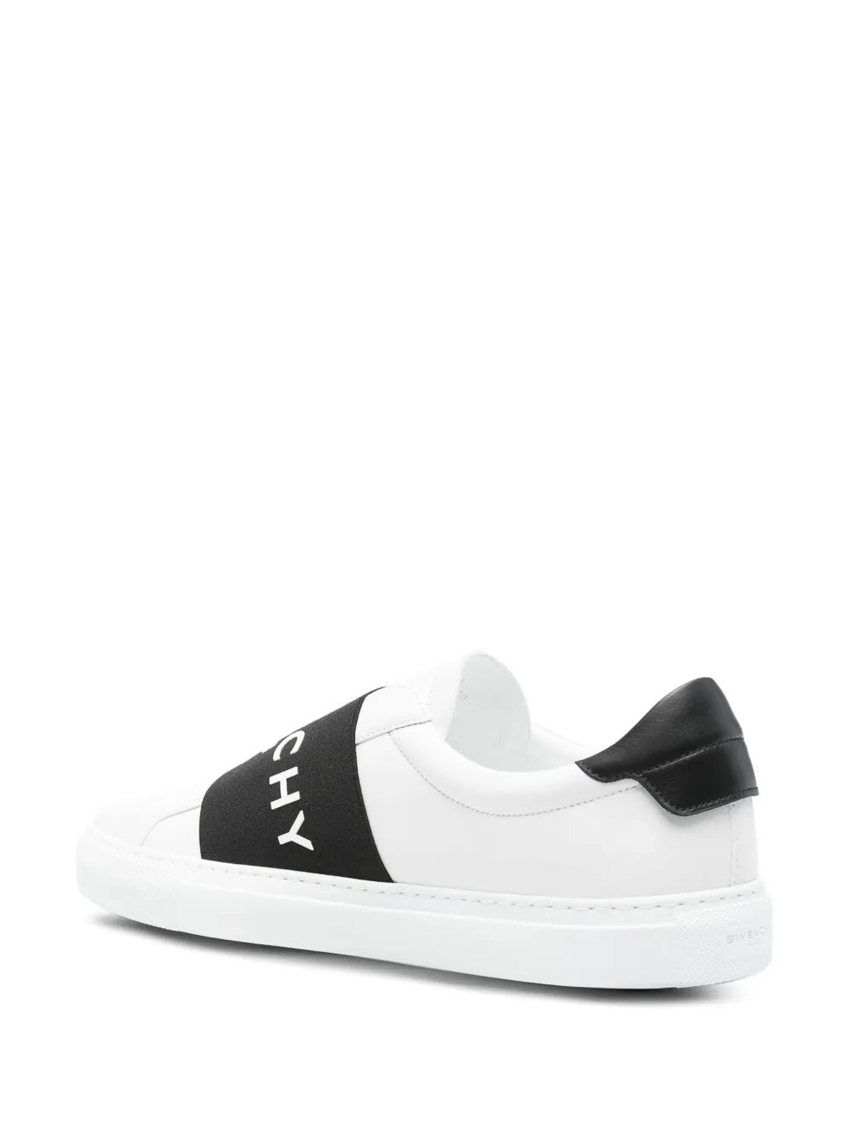 Givenchy Urban Street Sneakers In Leather With Elastic Band In White
