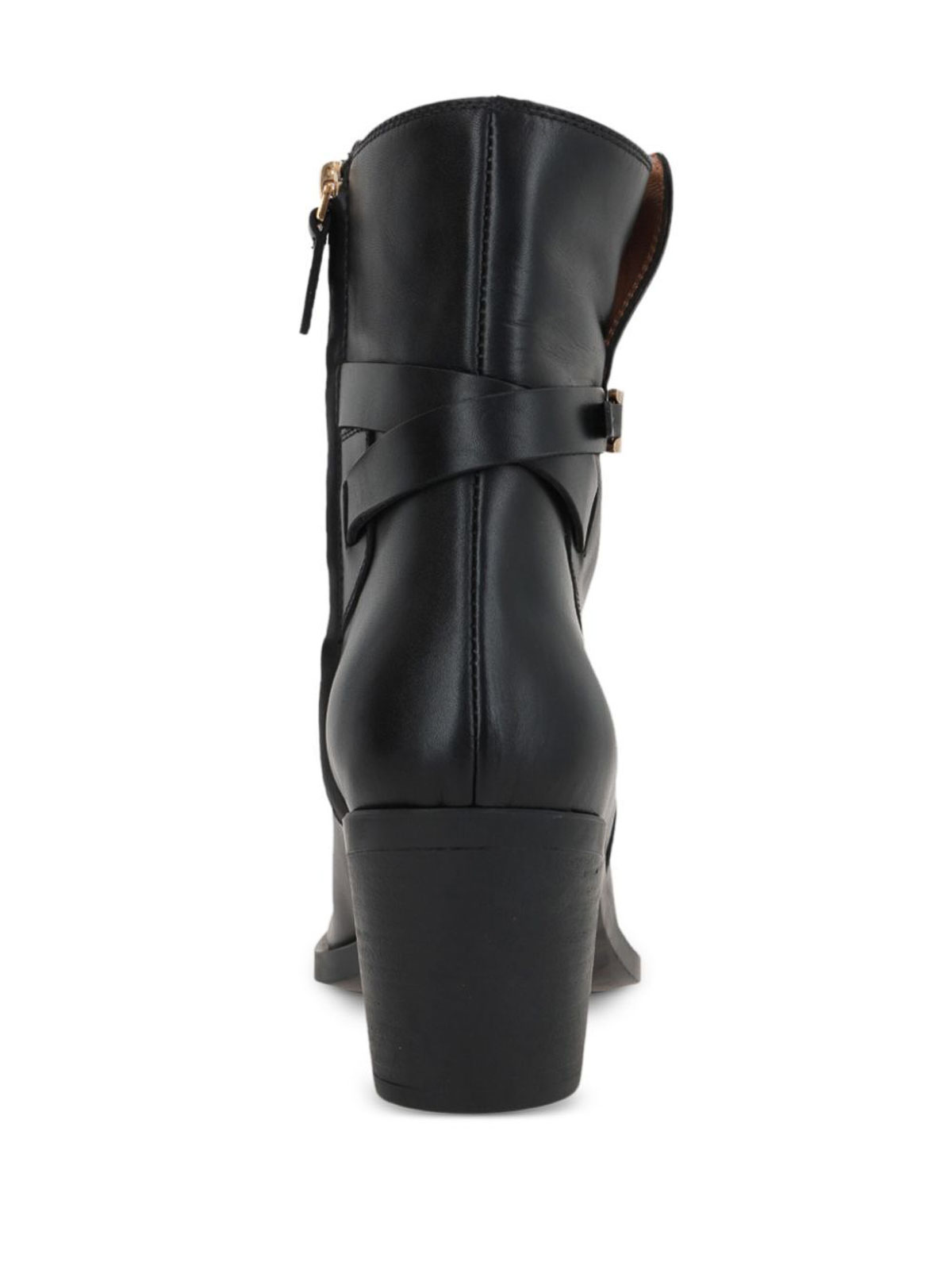 Tod's T65 Ankle Belt Shoes In Black