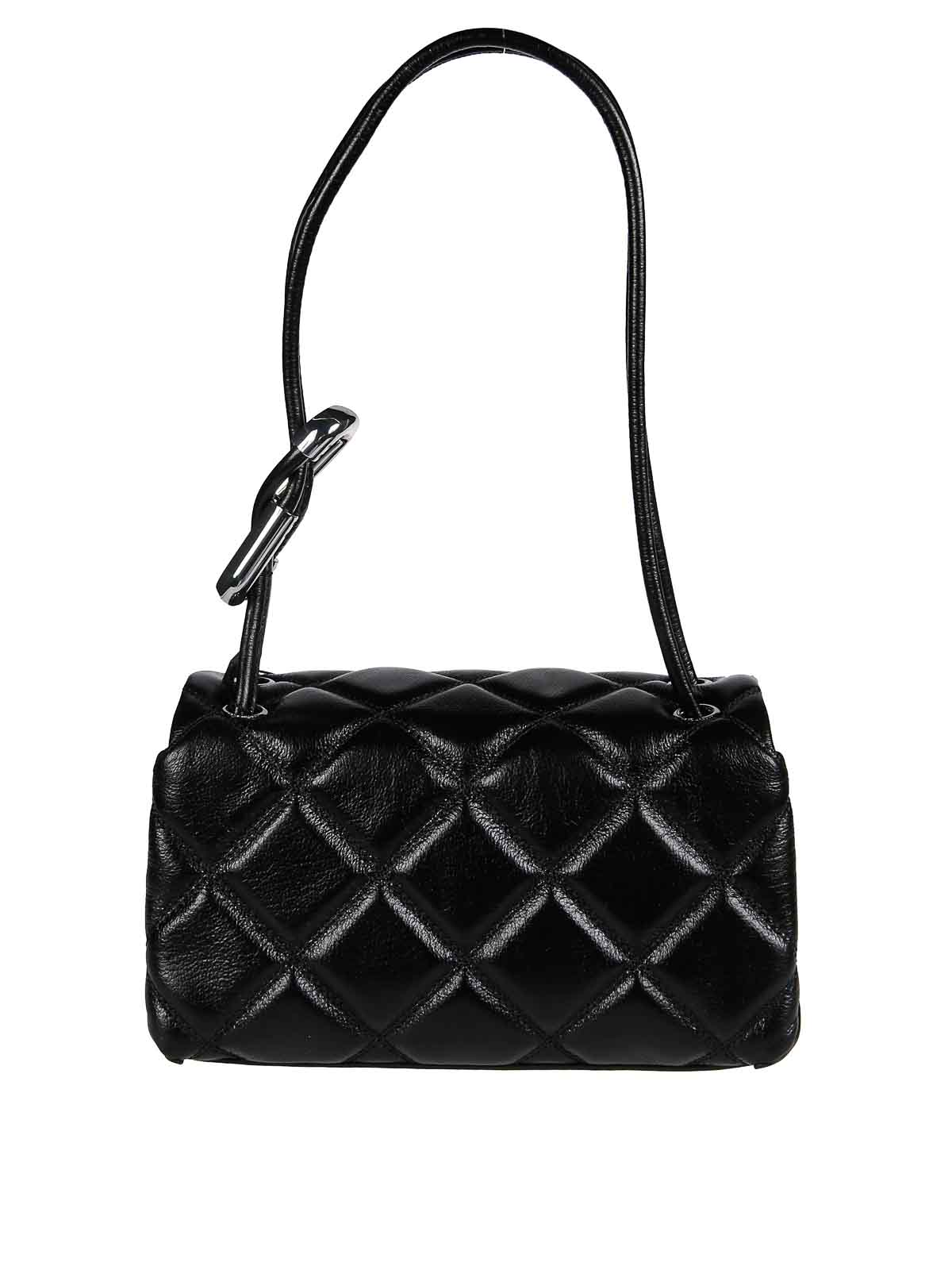 Marc Jacobs The Minio Dual Shoulder Bag In Black