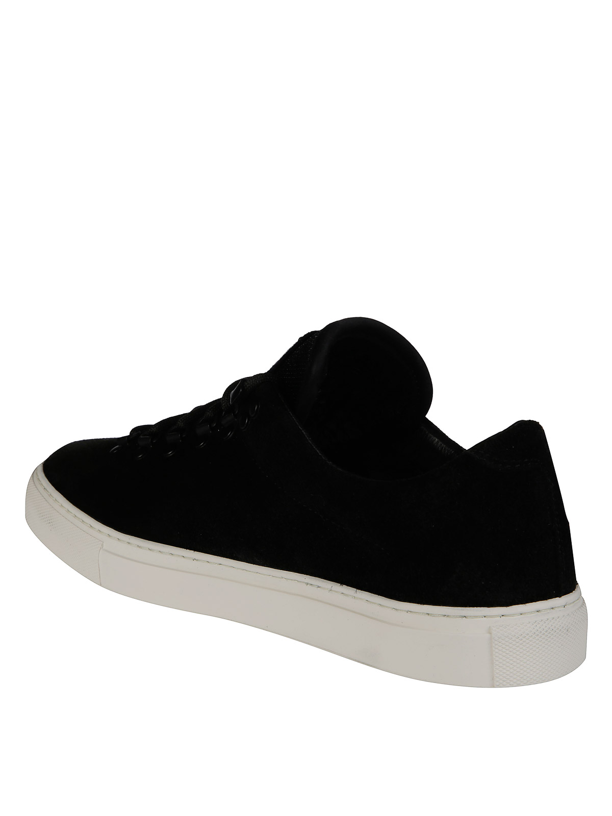 Stone Island Sneakers With Logo In Black