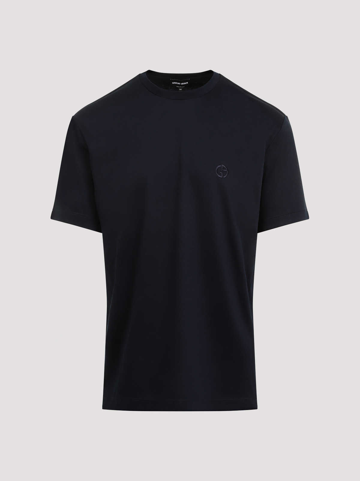 Giorgio Armani Short-sleeved T-shirt In Blue