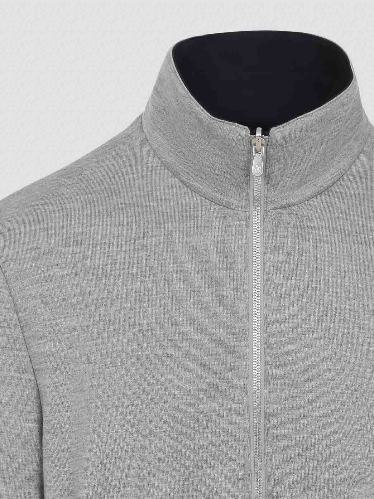 Brunello Cucinelli Water-resistant Long-sleeve Jacket In Blue