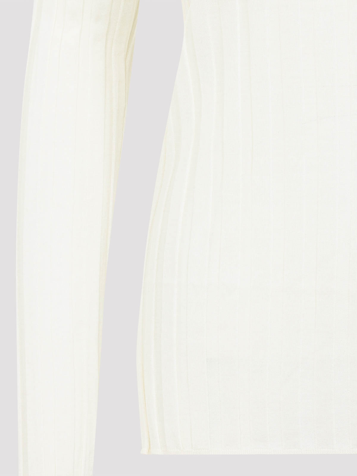 Carven Turtle Neck Underpinning Pullover In Neutral