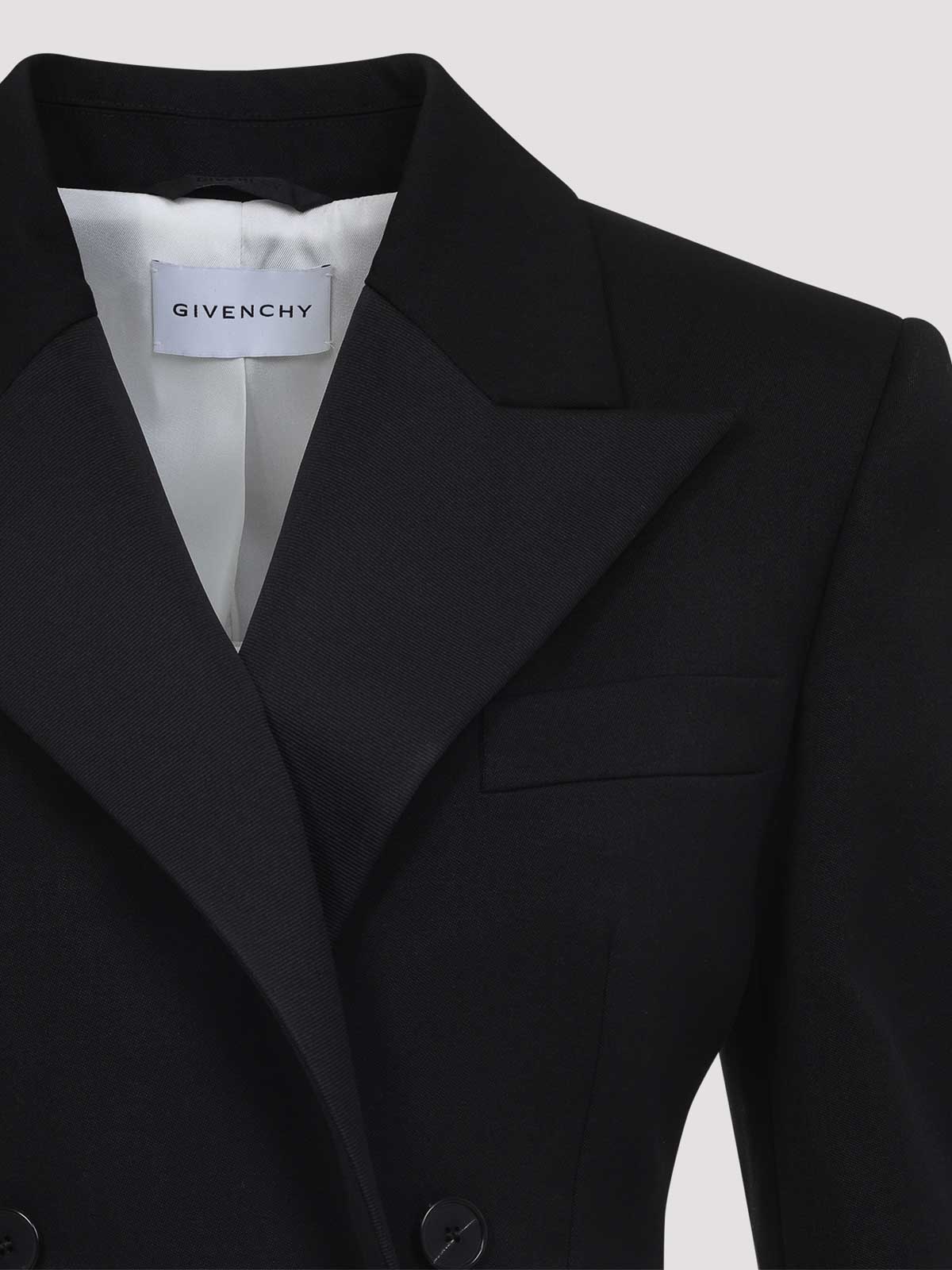 Givenchy Wool Jacket In Black