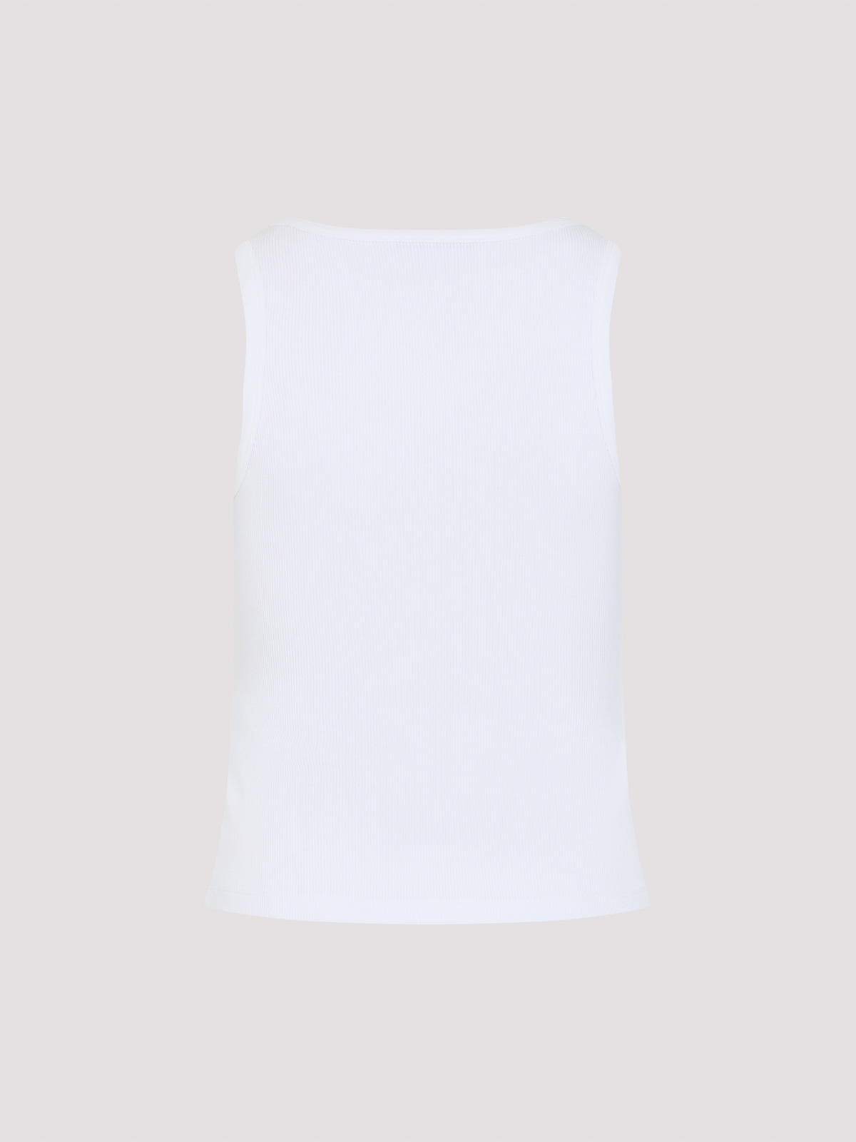 Givenchy Slim Tank Top With Logo Print In White