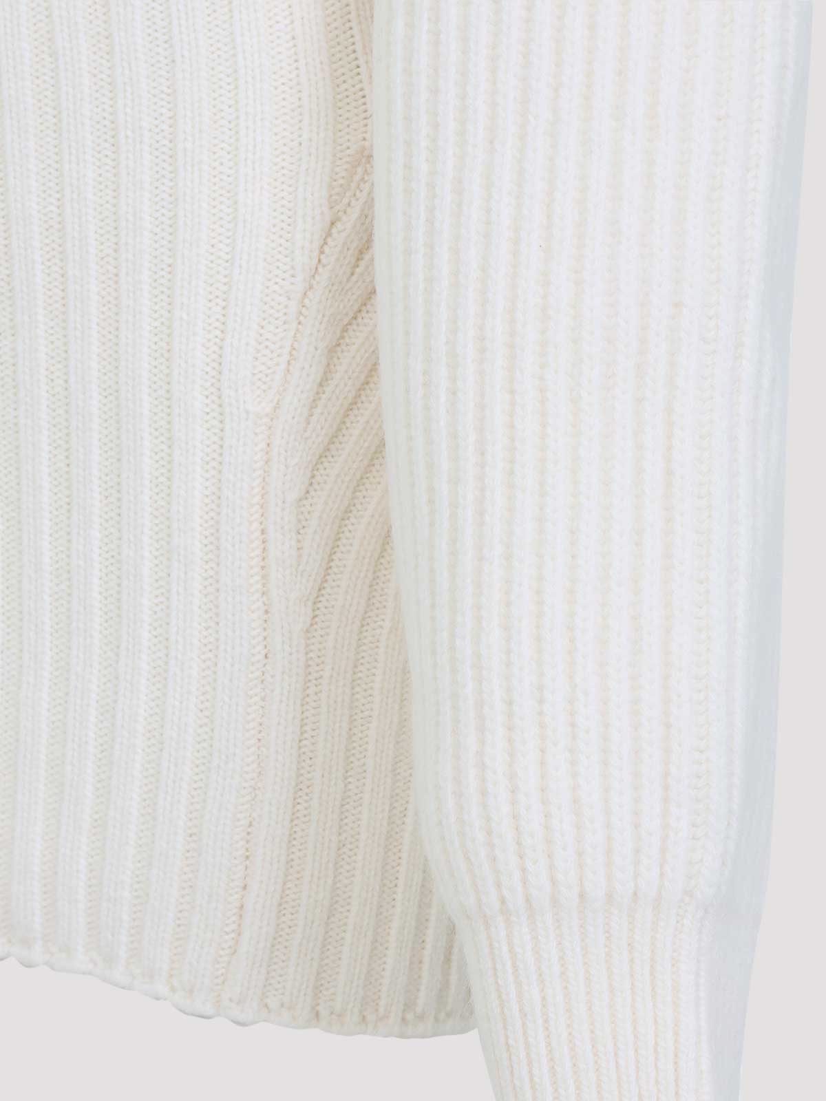Jean Paul Gaultier Mesh Cutout Ribbed Knit Long-sleeve Mini Dress In Neutral