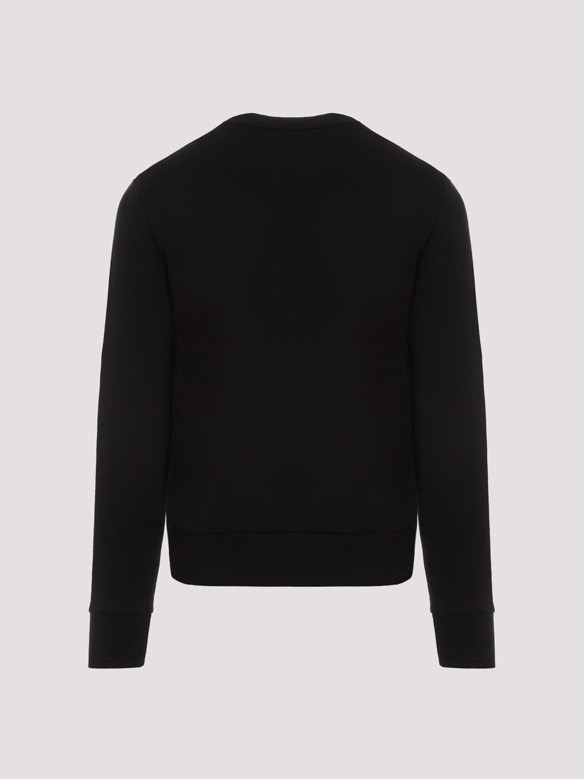 Moncler Cotton Sweatshirt In Black
