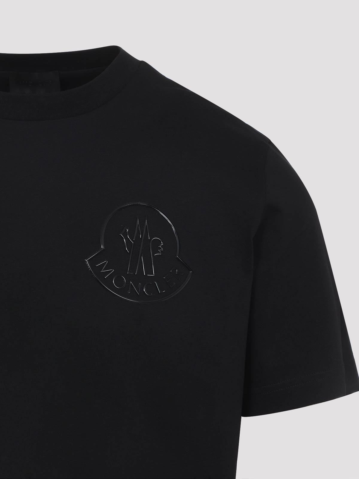 Moncler Short Sleeves T-shirt In Black