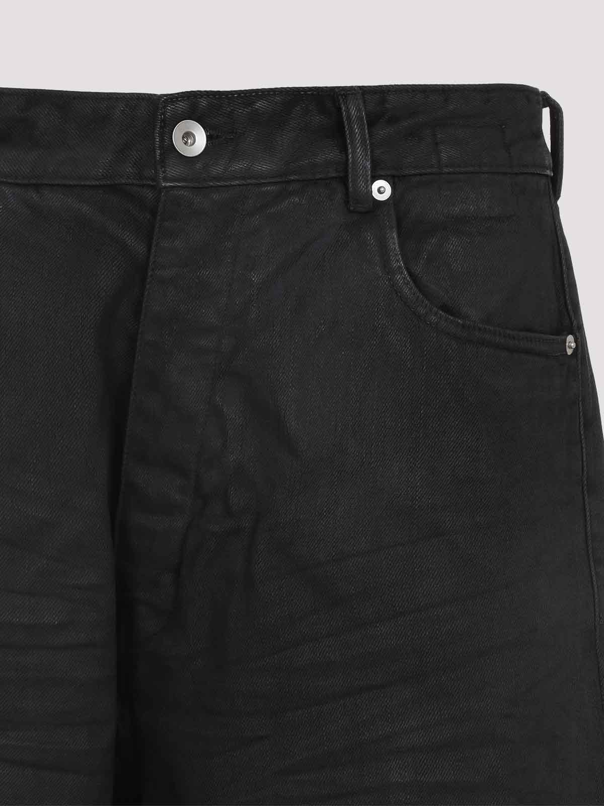 Rick Owens Drkshdw Geth Jeans In Black