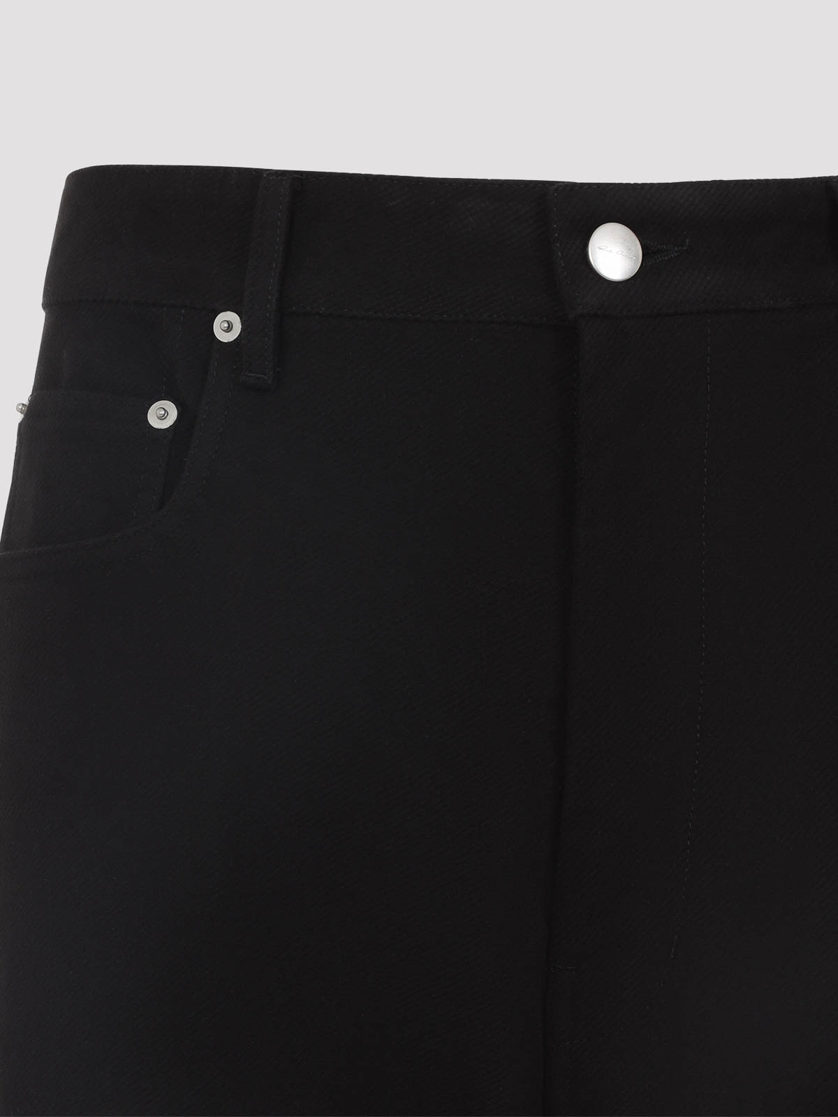 Rick Owens Drkshdw Geth Jeans In Black