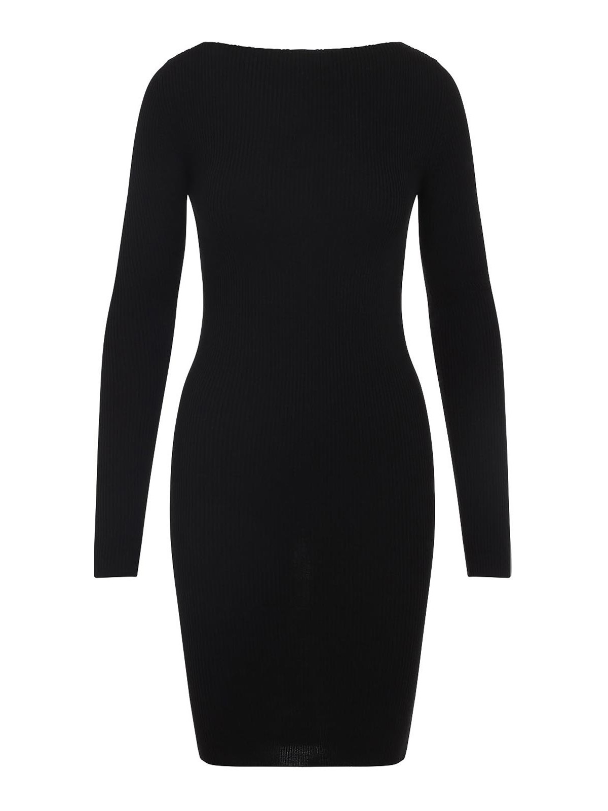 Rick Owens Al Mini Dress In Black