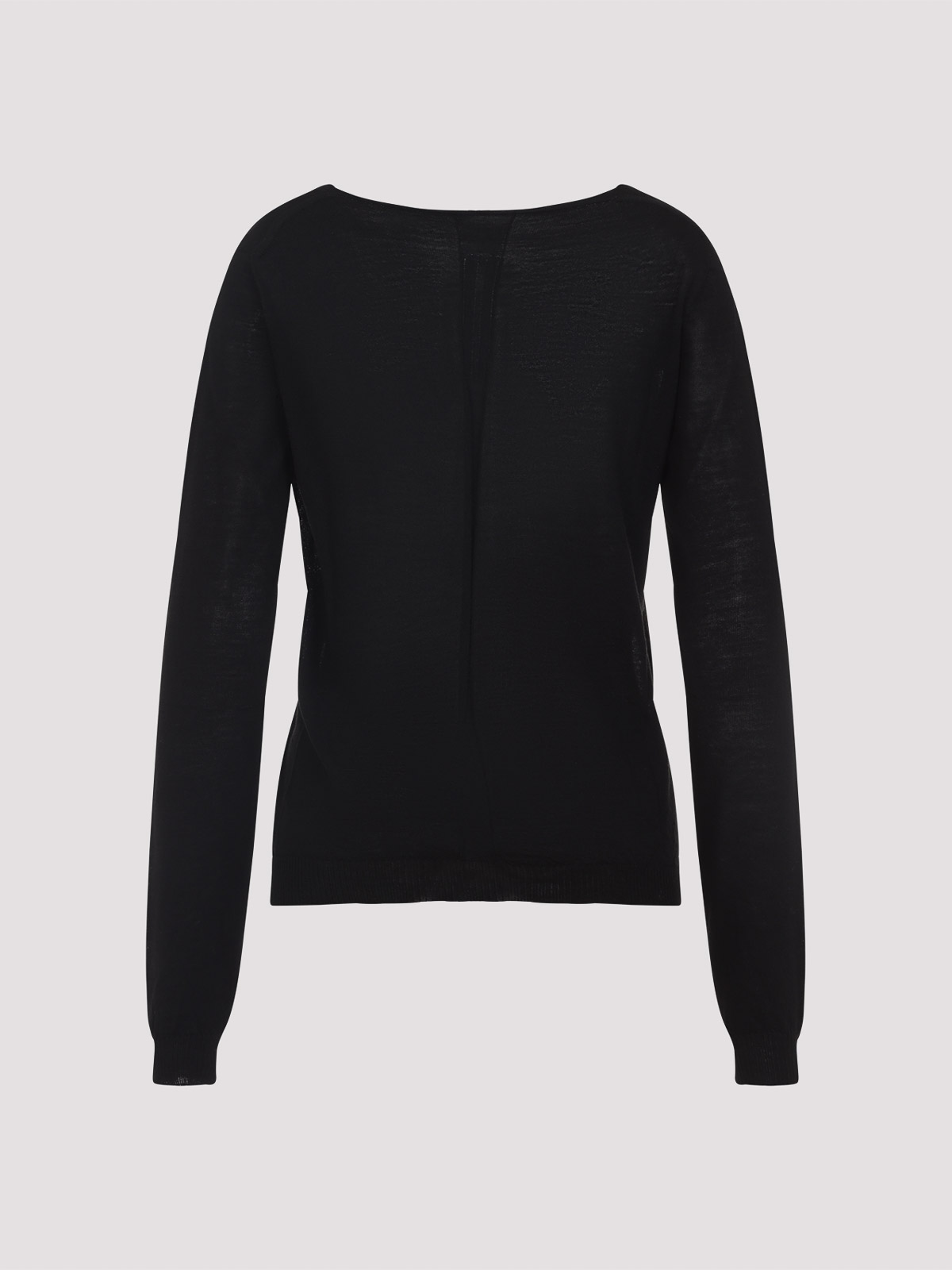 Rick Owens Woman Sweater Black Size S Virgin Wool In Black