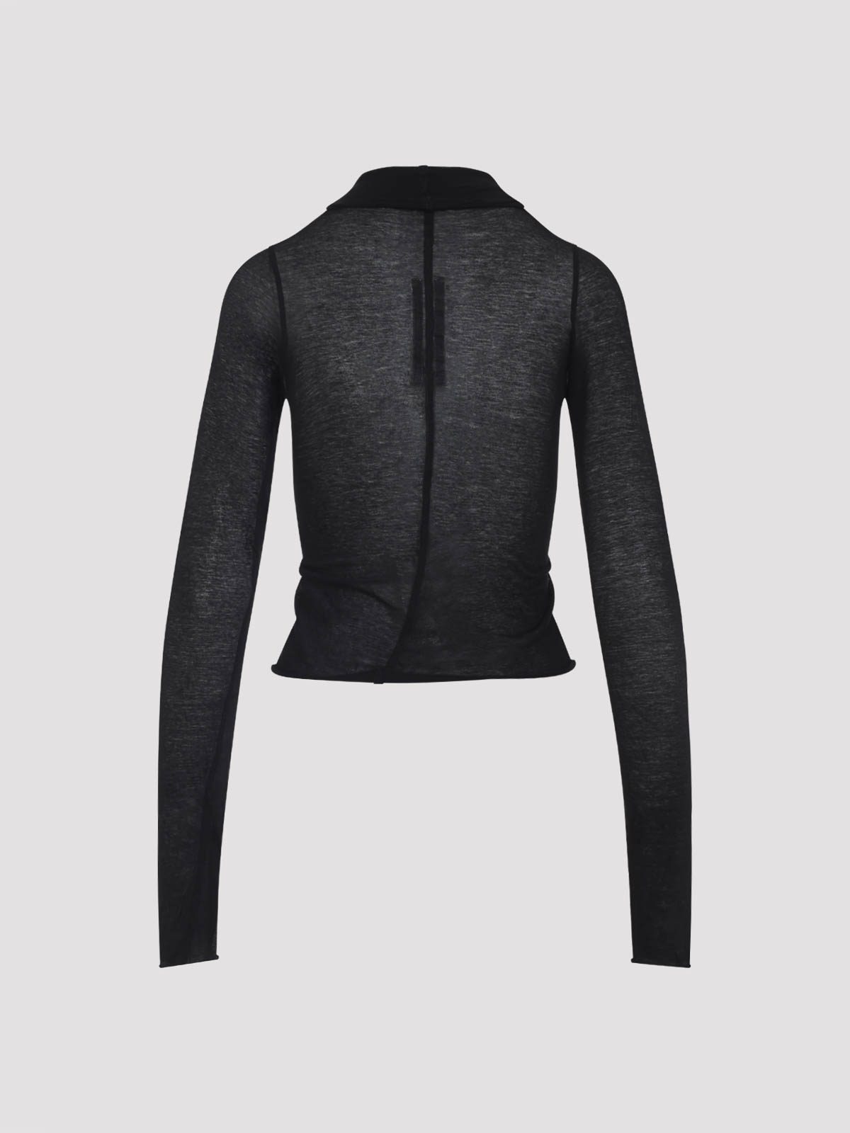 Rick Owens Allanah Long Sleeves Top Women In Black