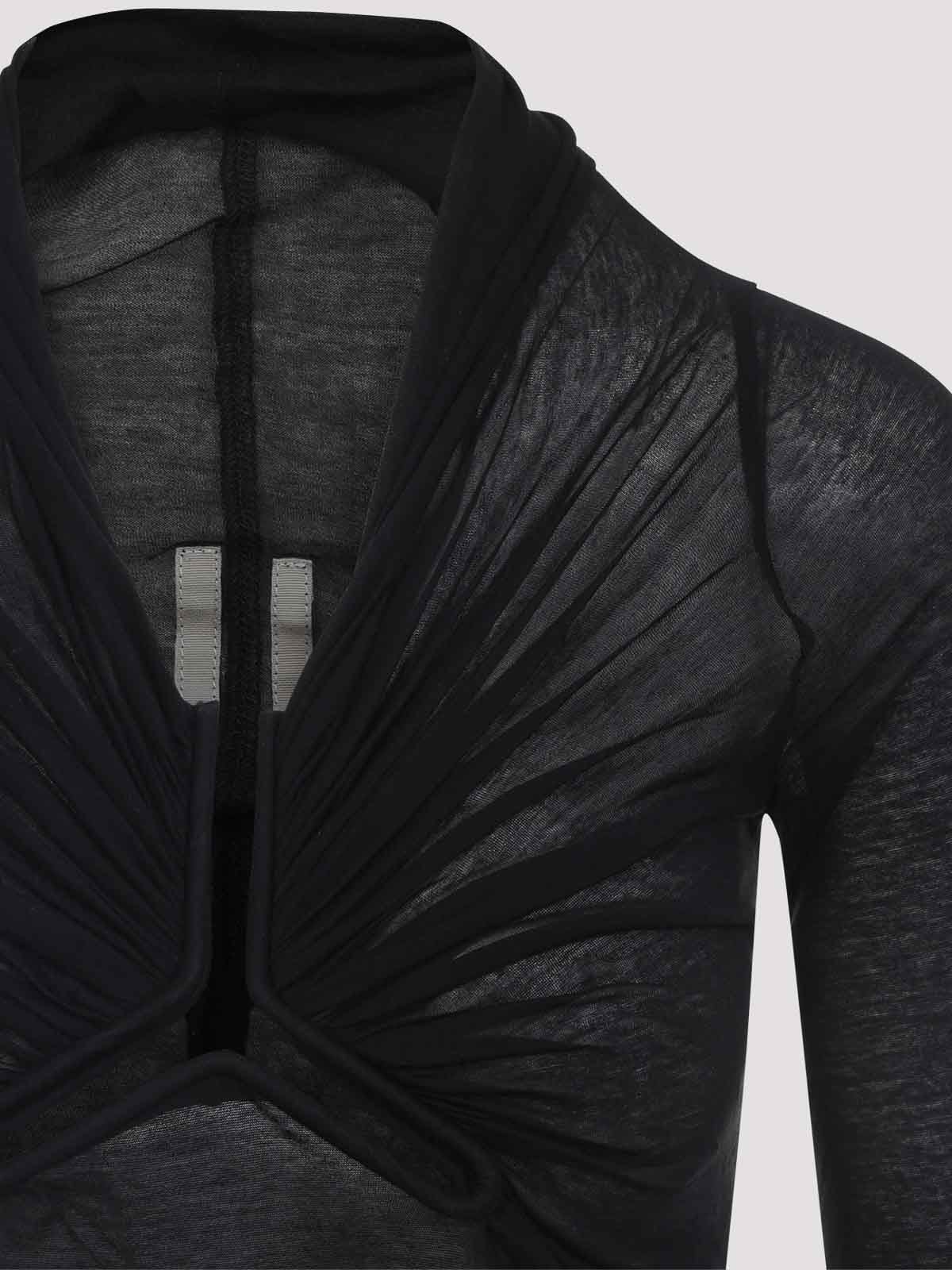 Rick Owens Allanah Long Sleeves Top Women In Black