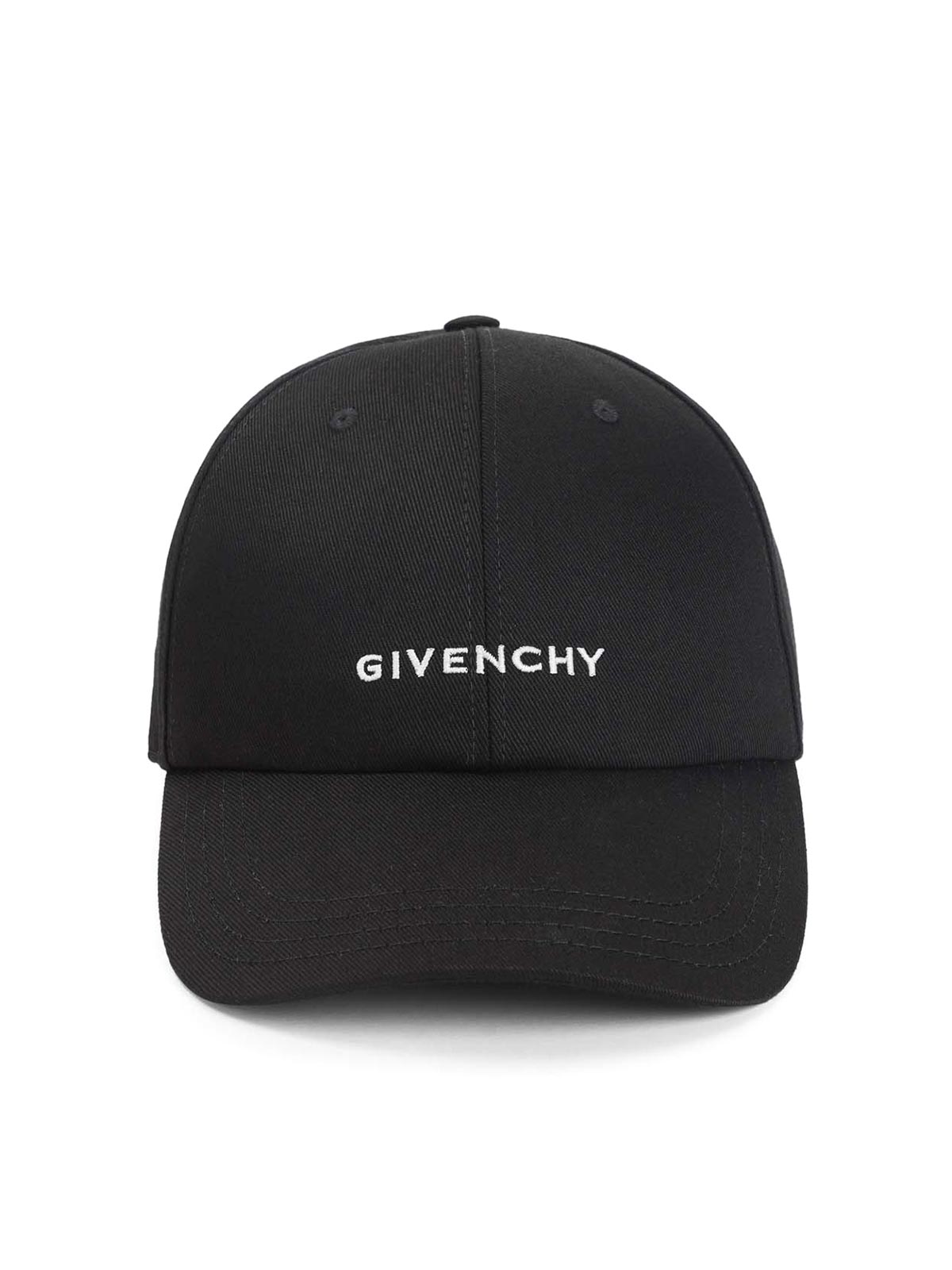 Givenchy Curved Cap In Black