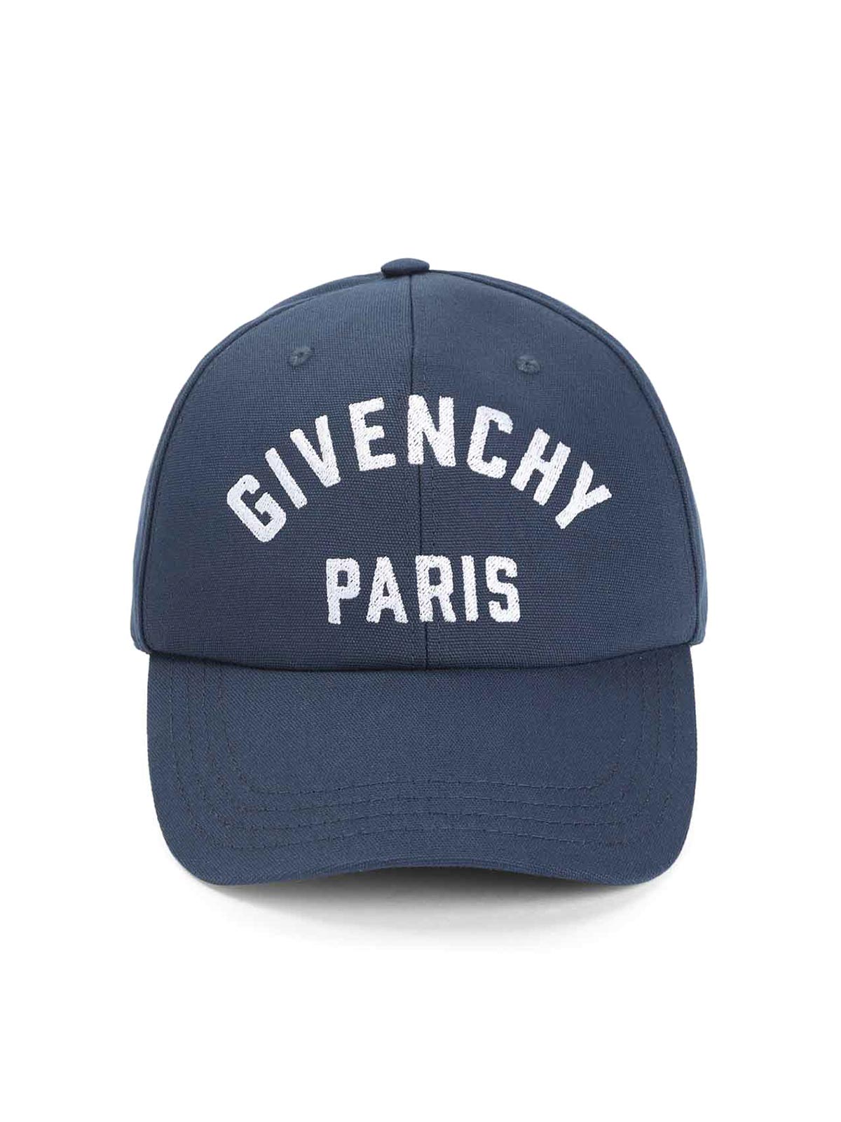 Givenchy Curved Cap In Blue