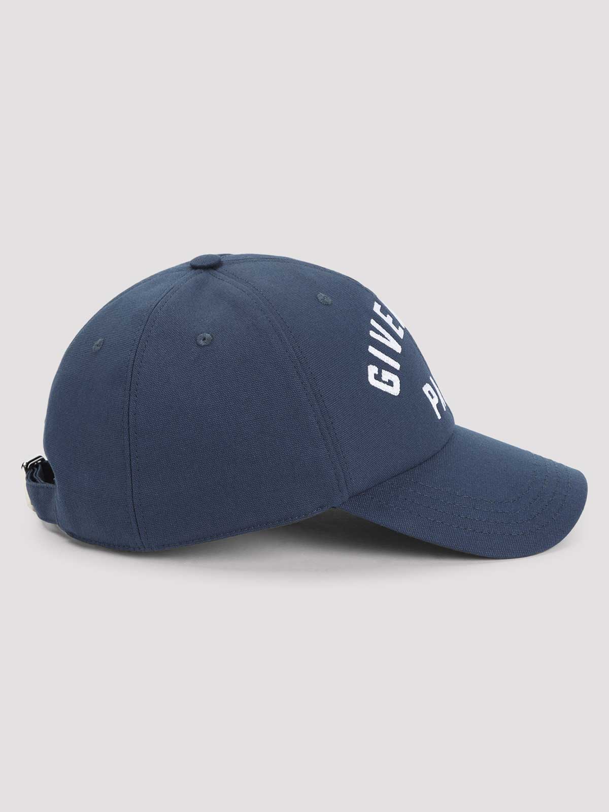 Givenchy Curved Cap In Blue