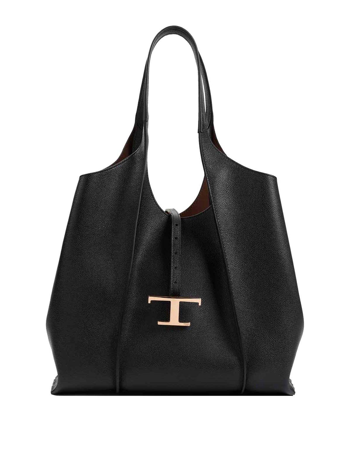 Tod's Tod`s T Timeless Bag In Black