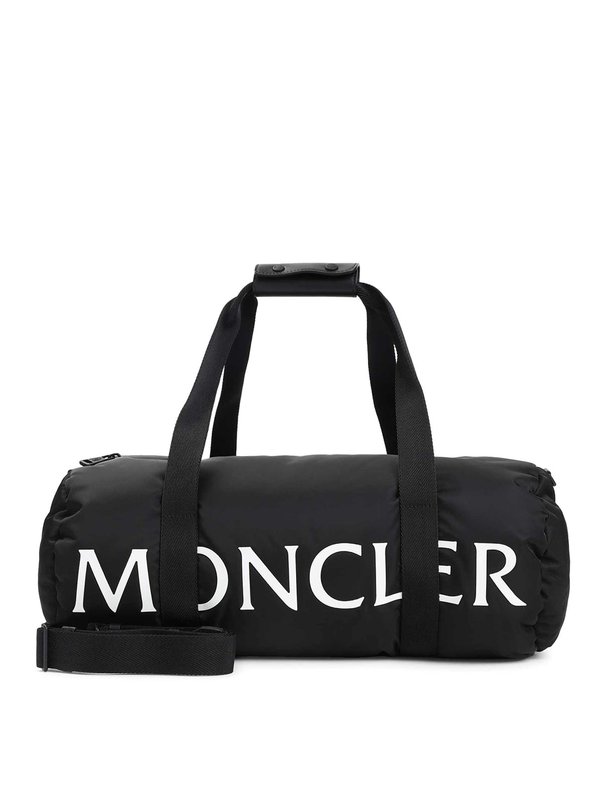 Moncler Duddle Gym Weekeng Tote Bag In Black
