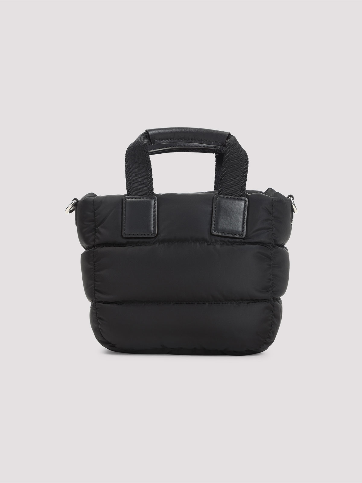 Moncler Micro Caradoc Shoulder Bag In Black