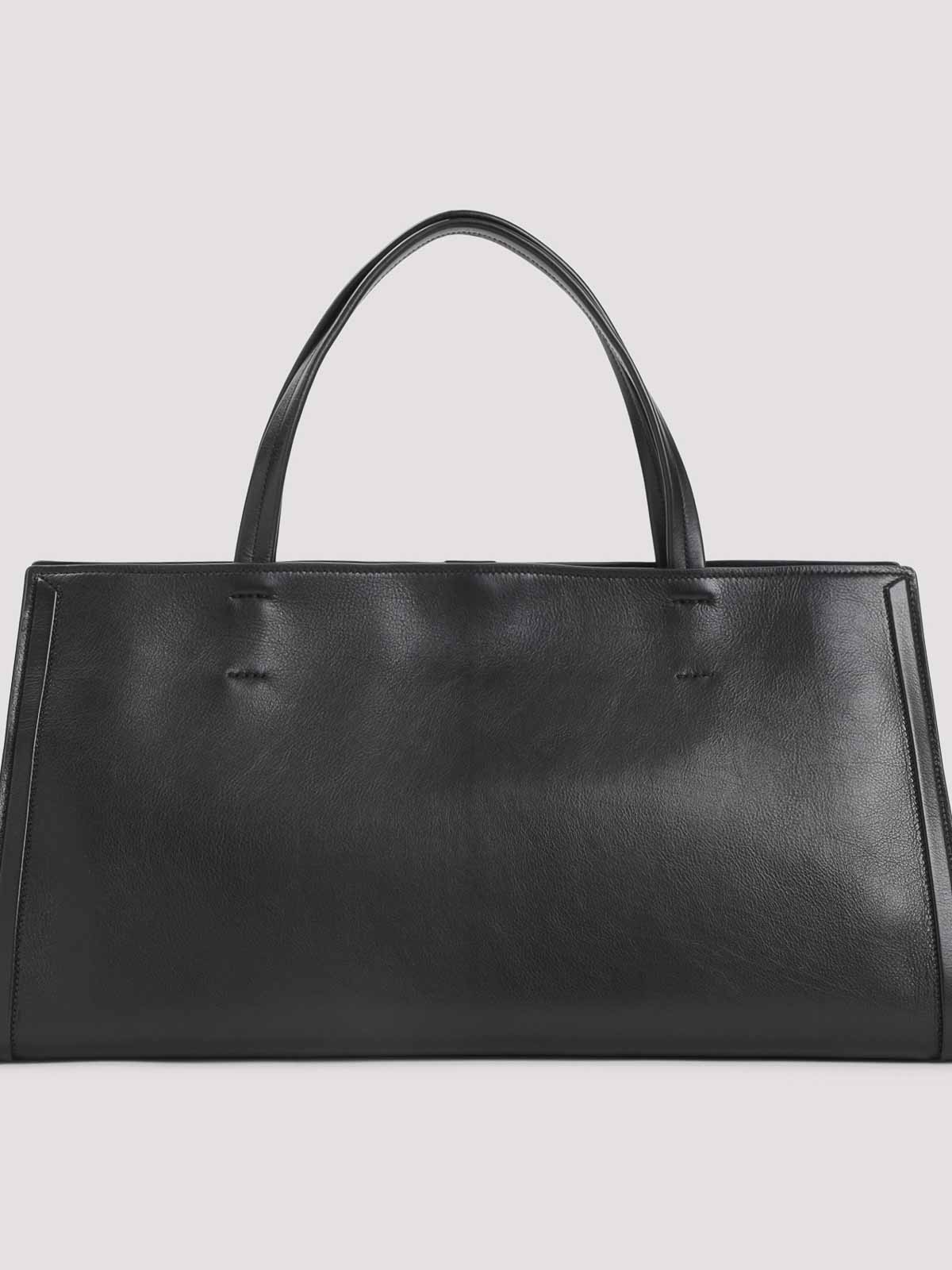 Phoebe Philo Kit Cabas Small Shoulder Bag In Black