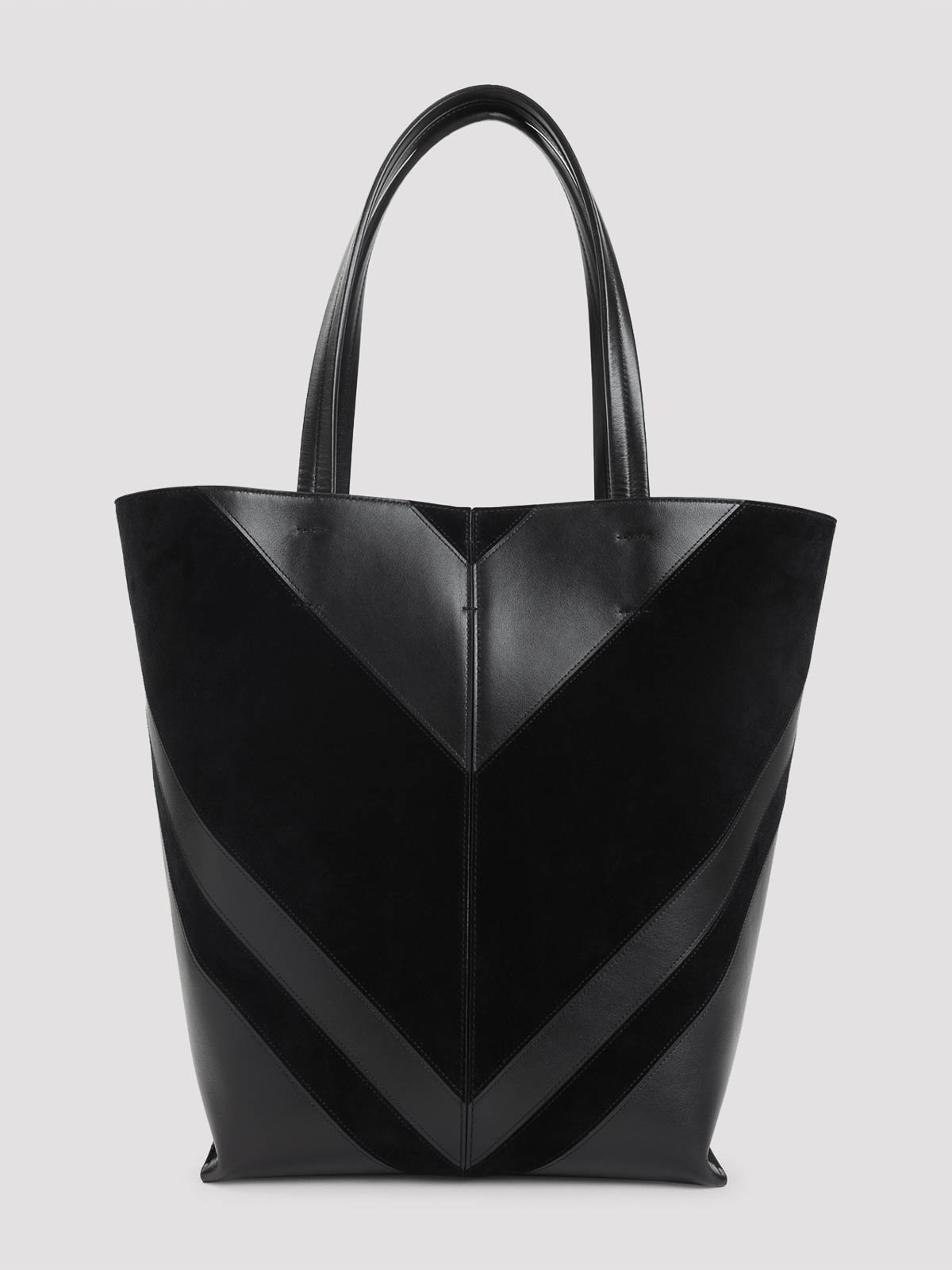 Phoebe Philo Pot Cabas Tote Bag In Black