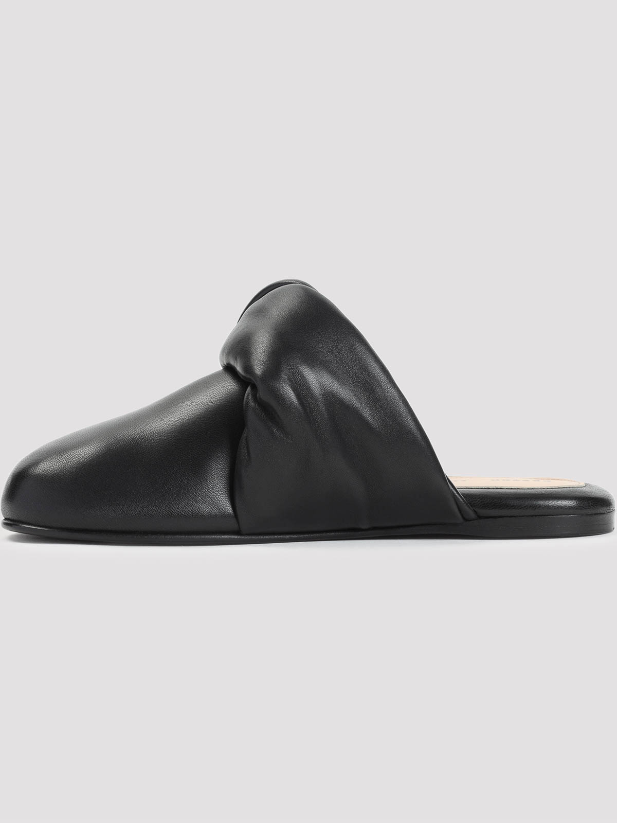 Carven Garnier Knotted Mules In Black