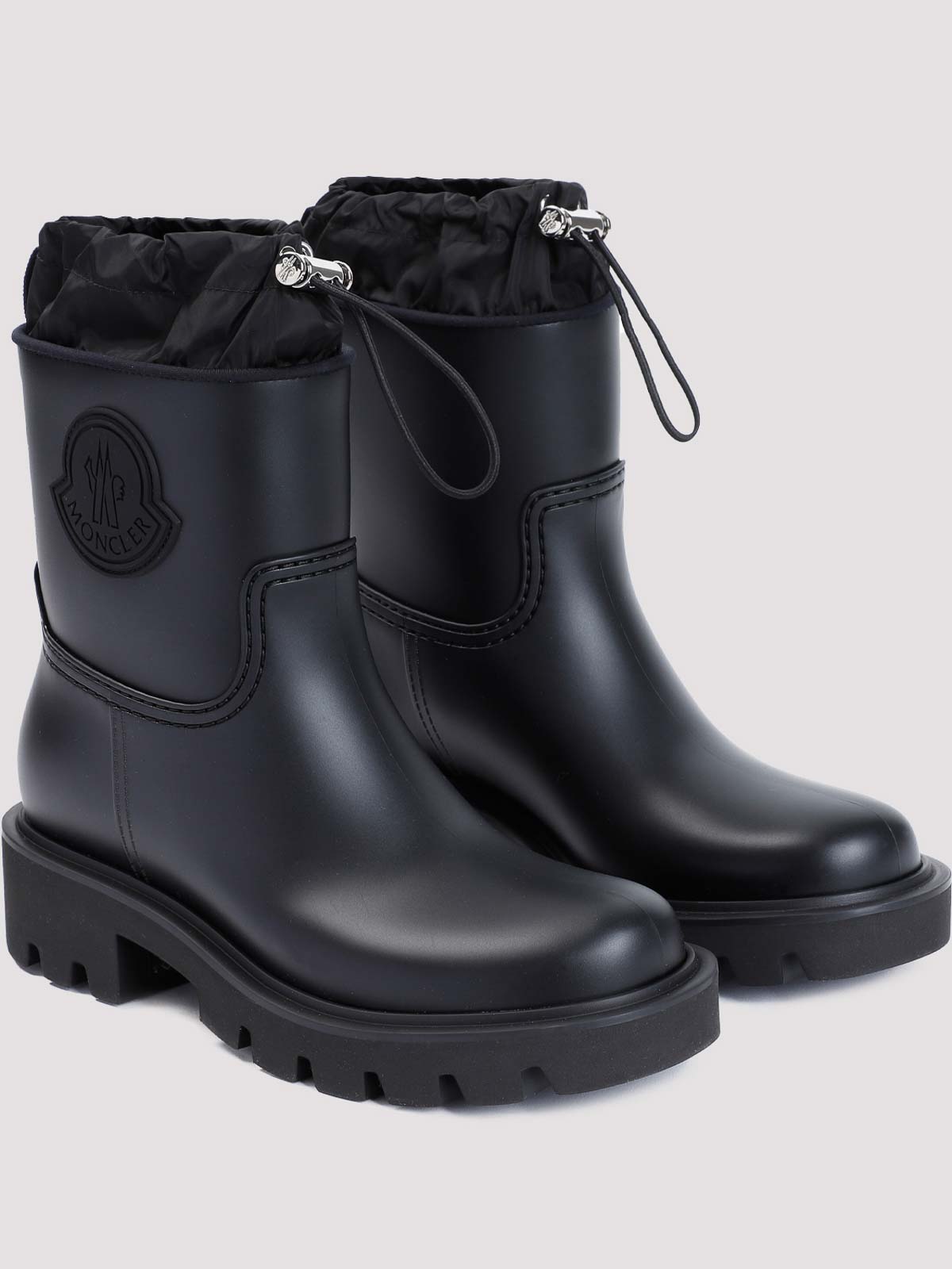 Moncler Kickstream Boots In Black
