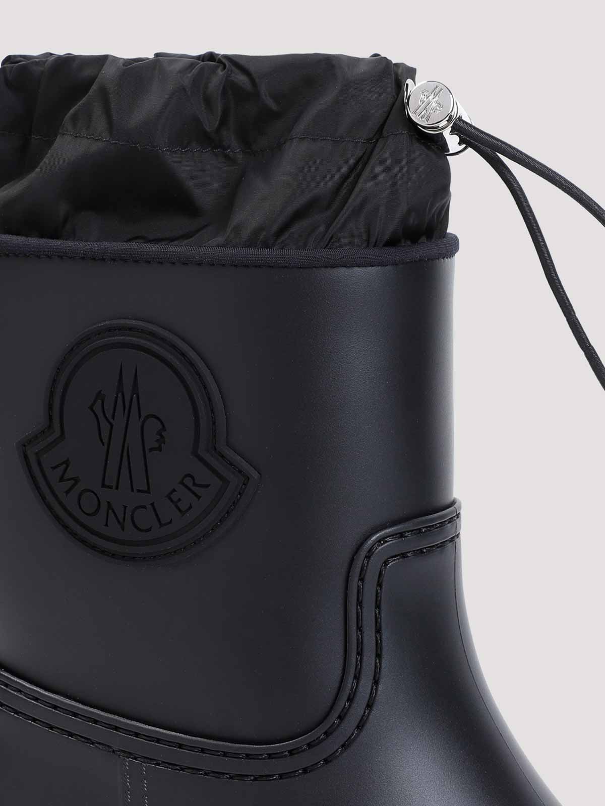 Moncler Kickstream Boots In Black