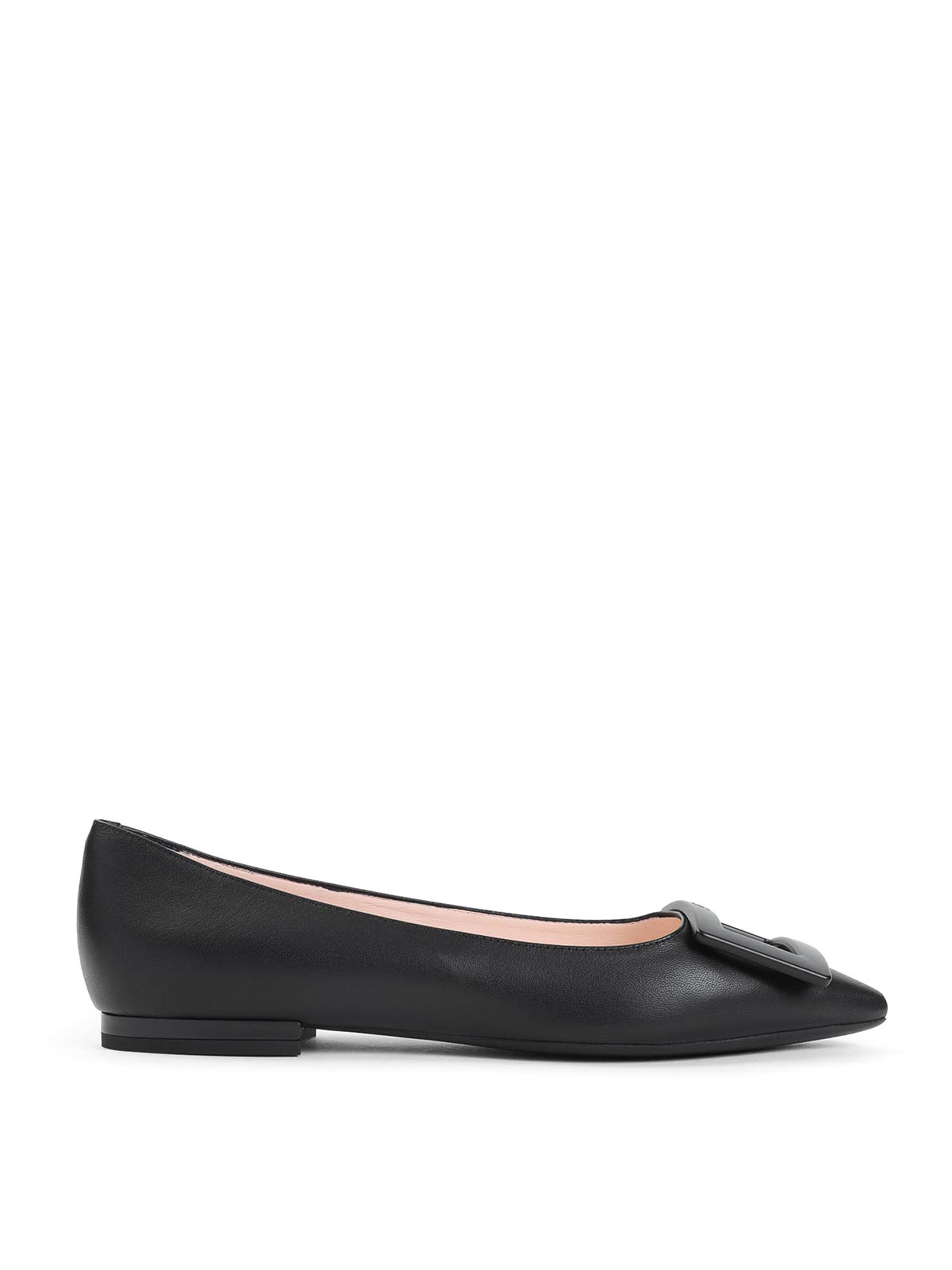 Roger Vivier Gommettine 05 Ballerinas In Black