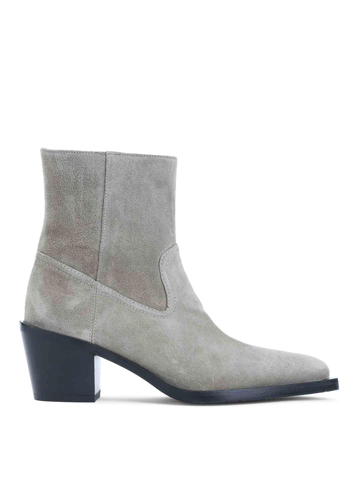Stuart Weitzman Tate Boots In Gray