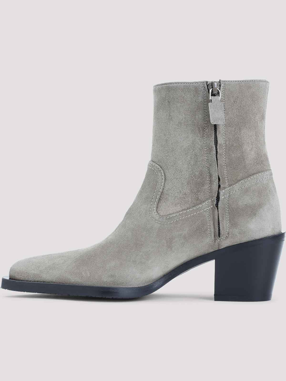 Stuart Weitzman Tate Boots In Gray