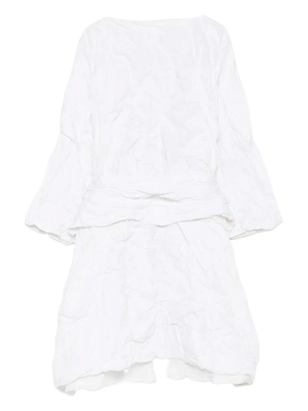 Daniela Gregis Cappotto Coat T Double Grappolo In White
