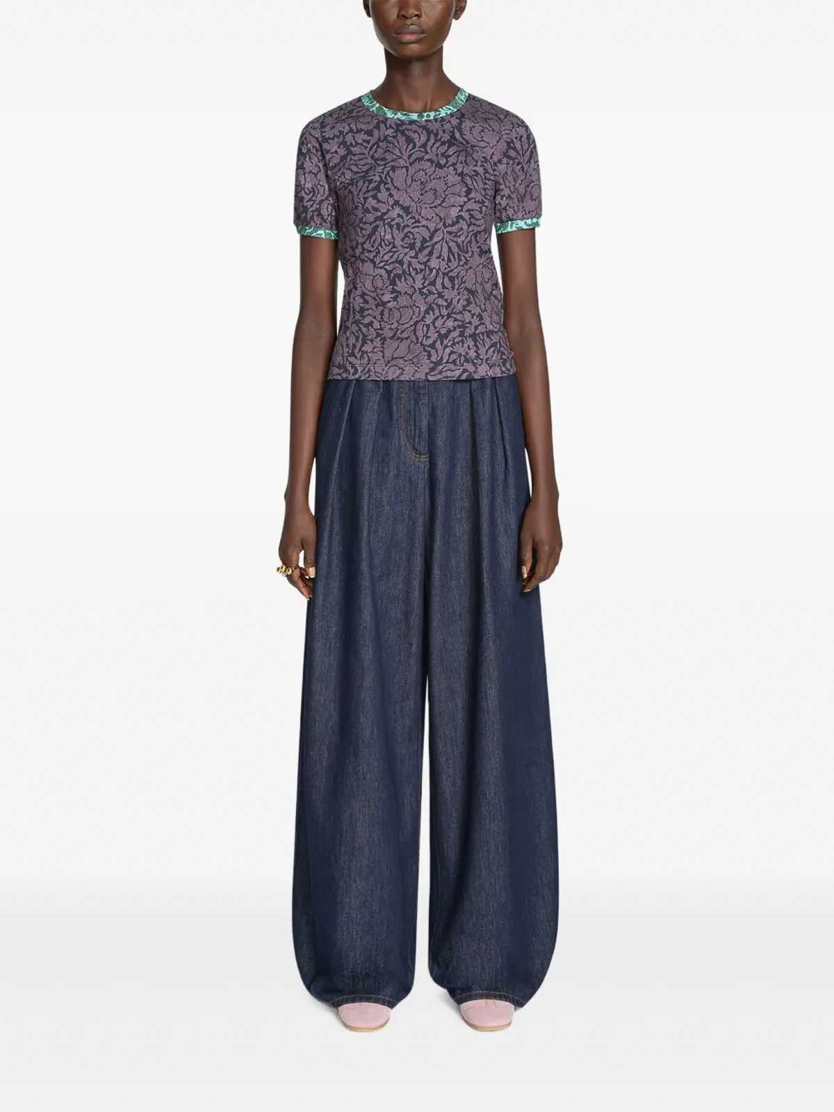 Dries Van Noten Henta Pr 1601 Wksst-shirt In Multi