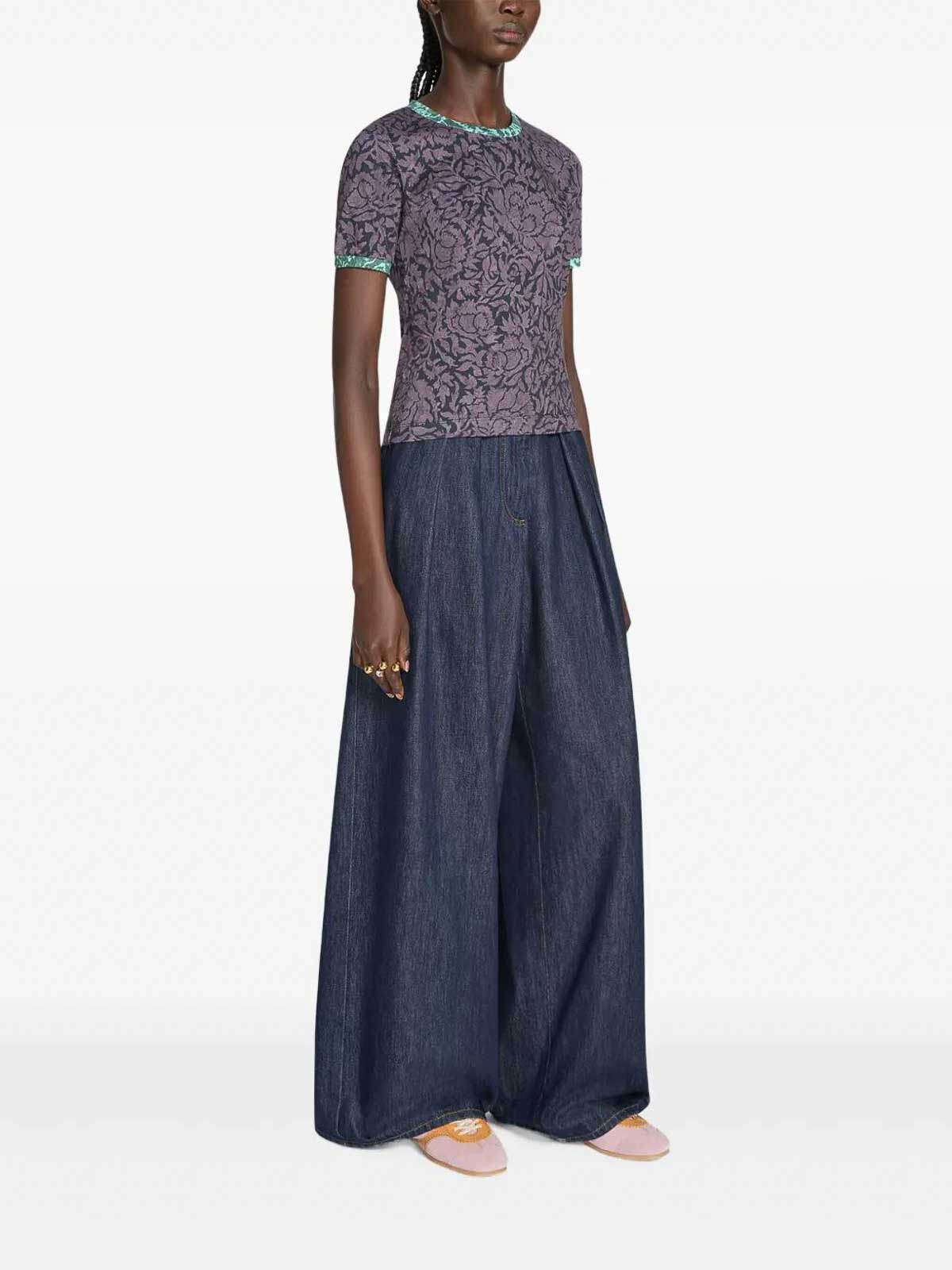 Dries Van Noten Henta Pr 1601 Wksst-shirt In Multi
