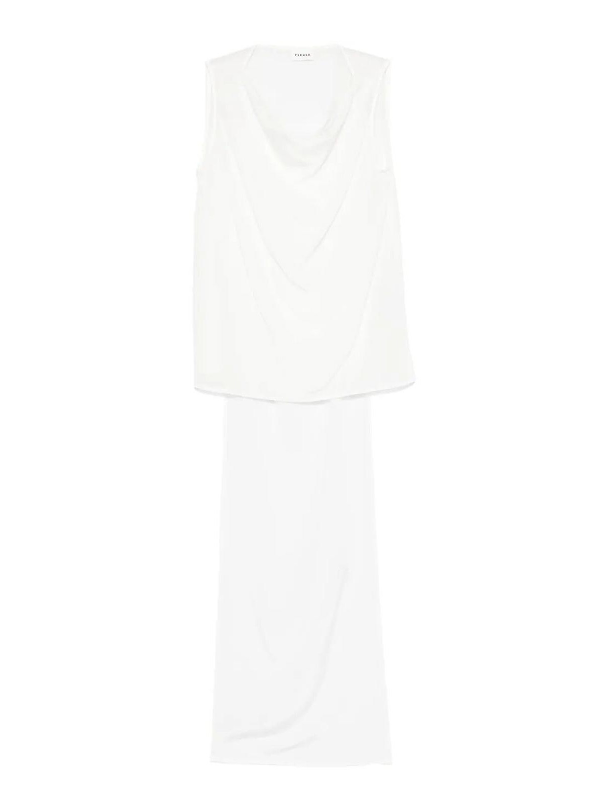 P.a.r.o.s.h Parosh Silk Top In White