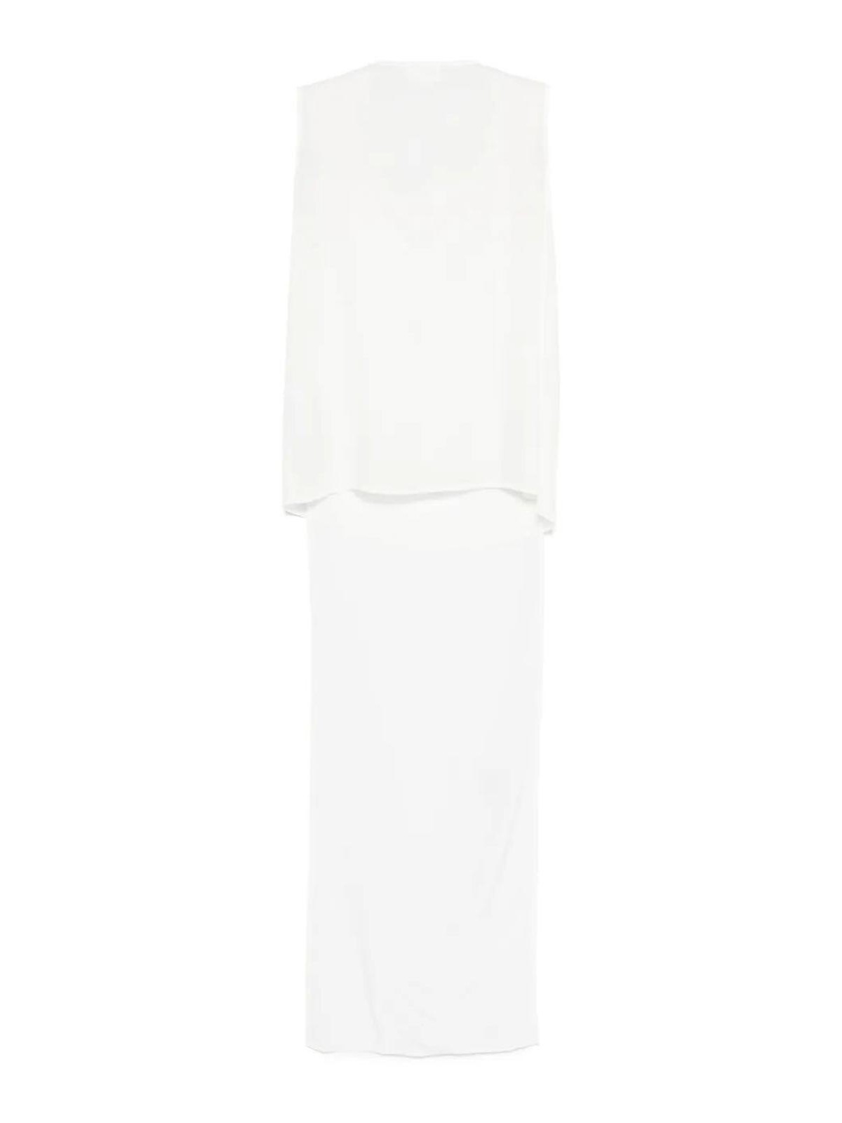 P.a.r.o.s.h Parosh Silk Top In White
