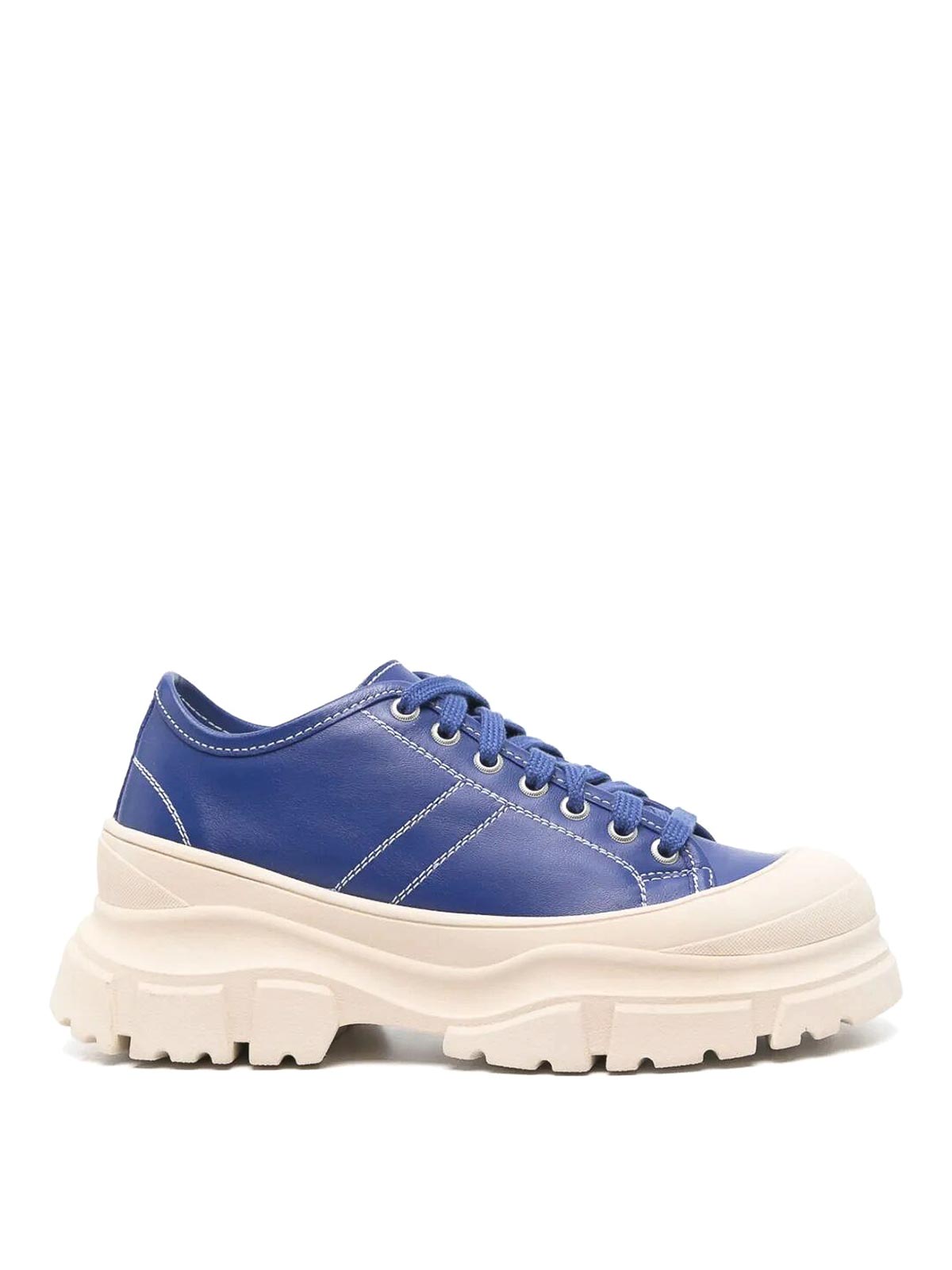 Sofie D'hoore Colourblock Trainers In Blue