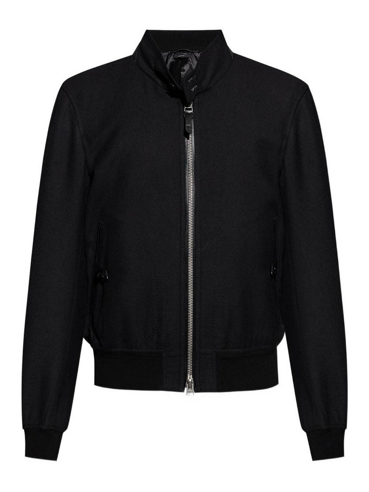 Tom Ford Jackets Black In Black