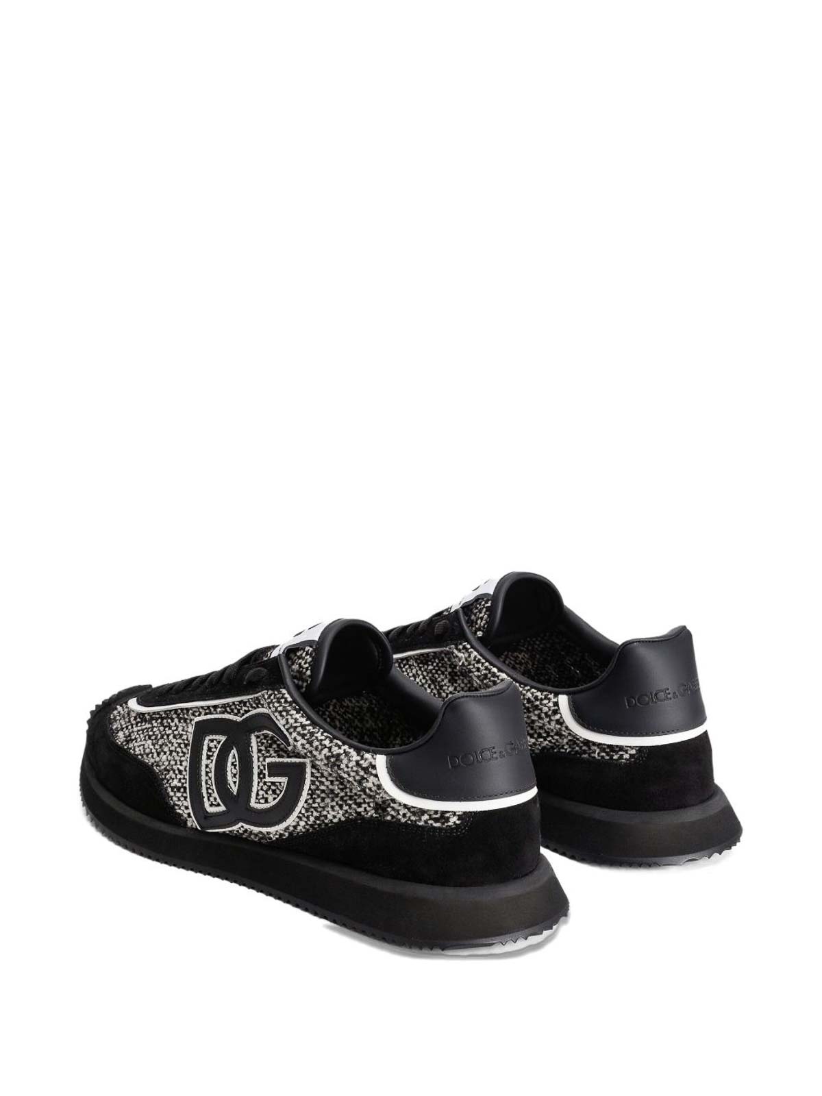 Dolce & Gabbana Dg Cushion Sneaker In Black